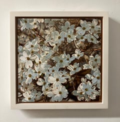 Contemporary, Photorealistic, Framed, Oil Painting on Linen, Flowers, Nature