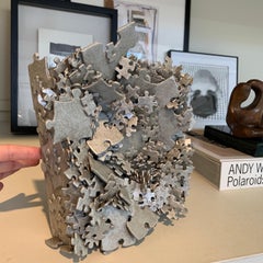 Silver Nugget Puzzle Sculpture