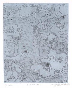 Pilgrim, Print by Jeffry Mitchell 2010