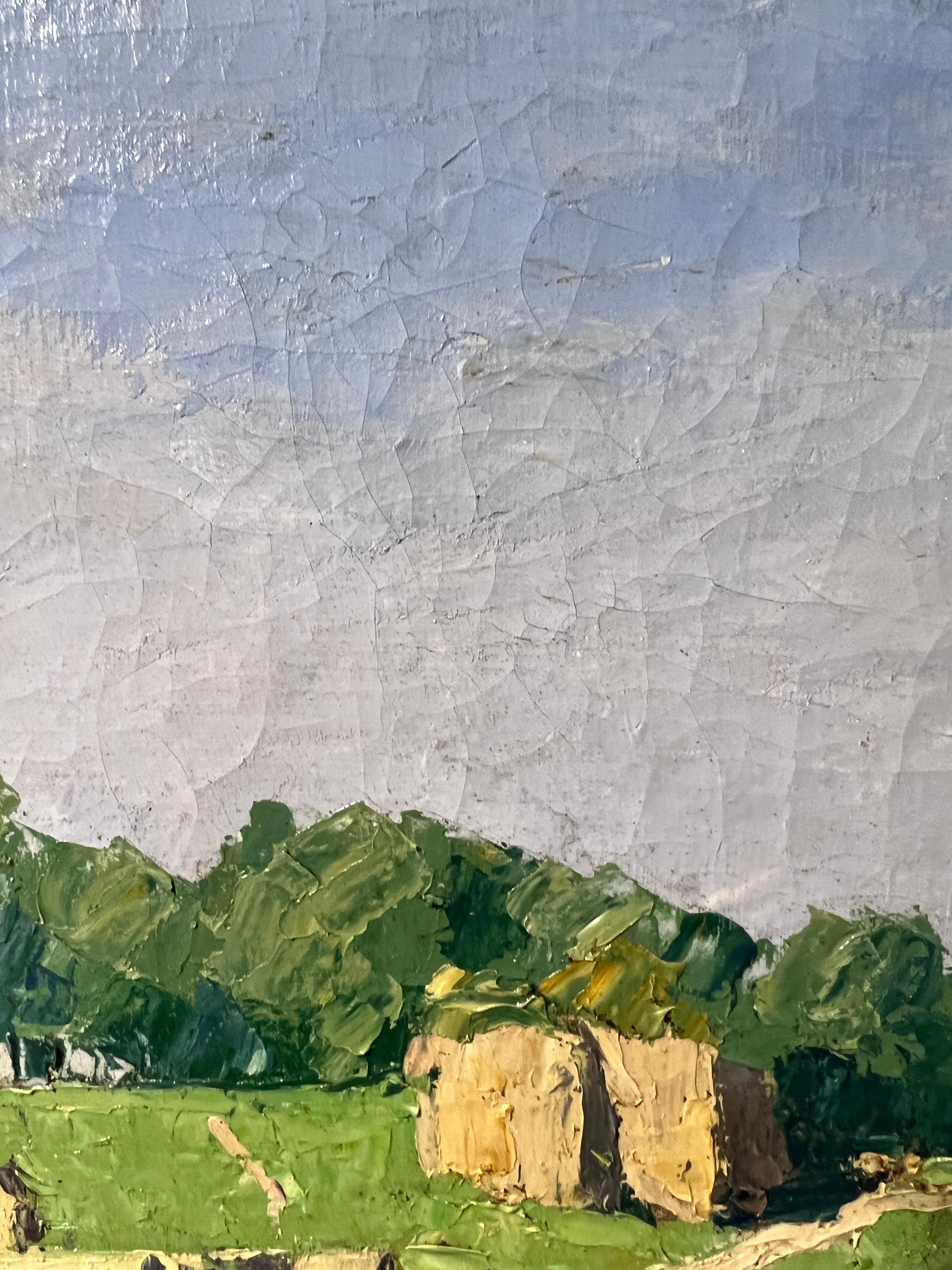 Listed French Artist Jehan BERJONNEAU (1890-1966) Oil on canvas, Landscape 11