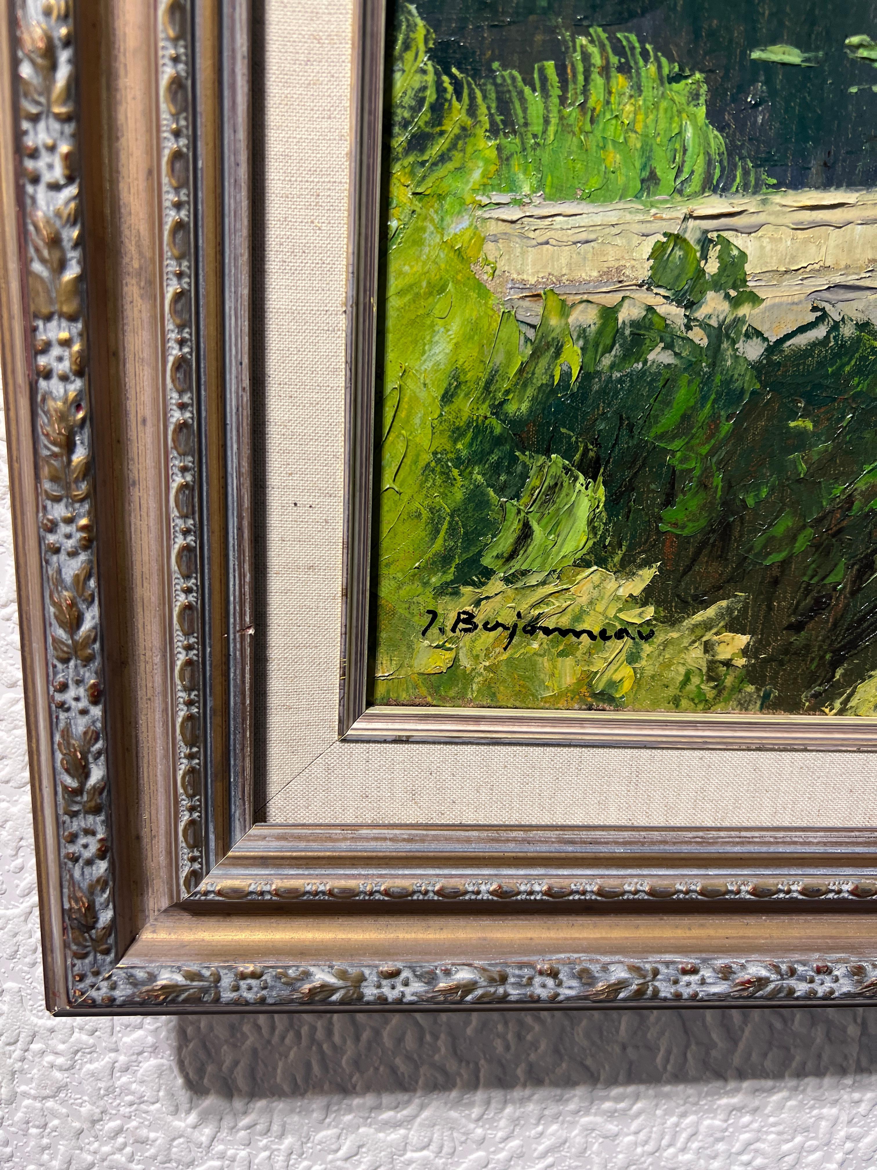 Listed French Artist Jehan BERJONNEAU (1890-1966) Oil on canvas, Landscape 6