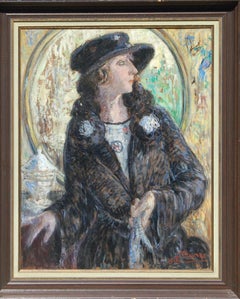 Woman with Gloves