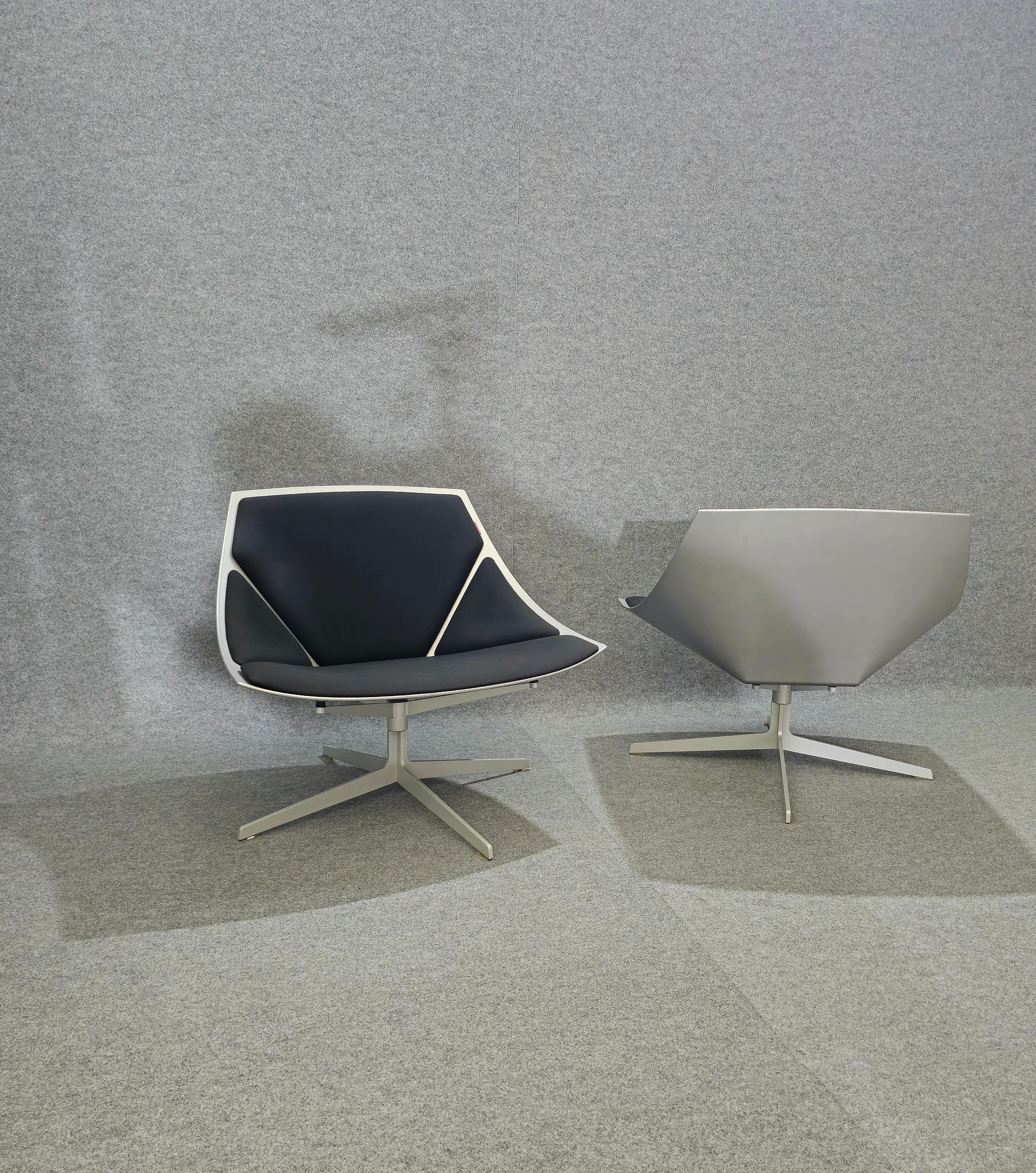 Paire de chaises pivotantes Jehs & Laub pour Fritz Hansen, design danois, 2007 en vente 7