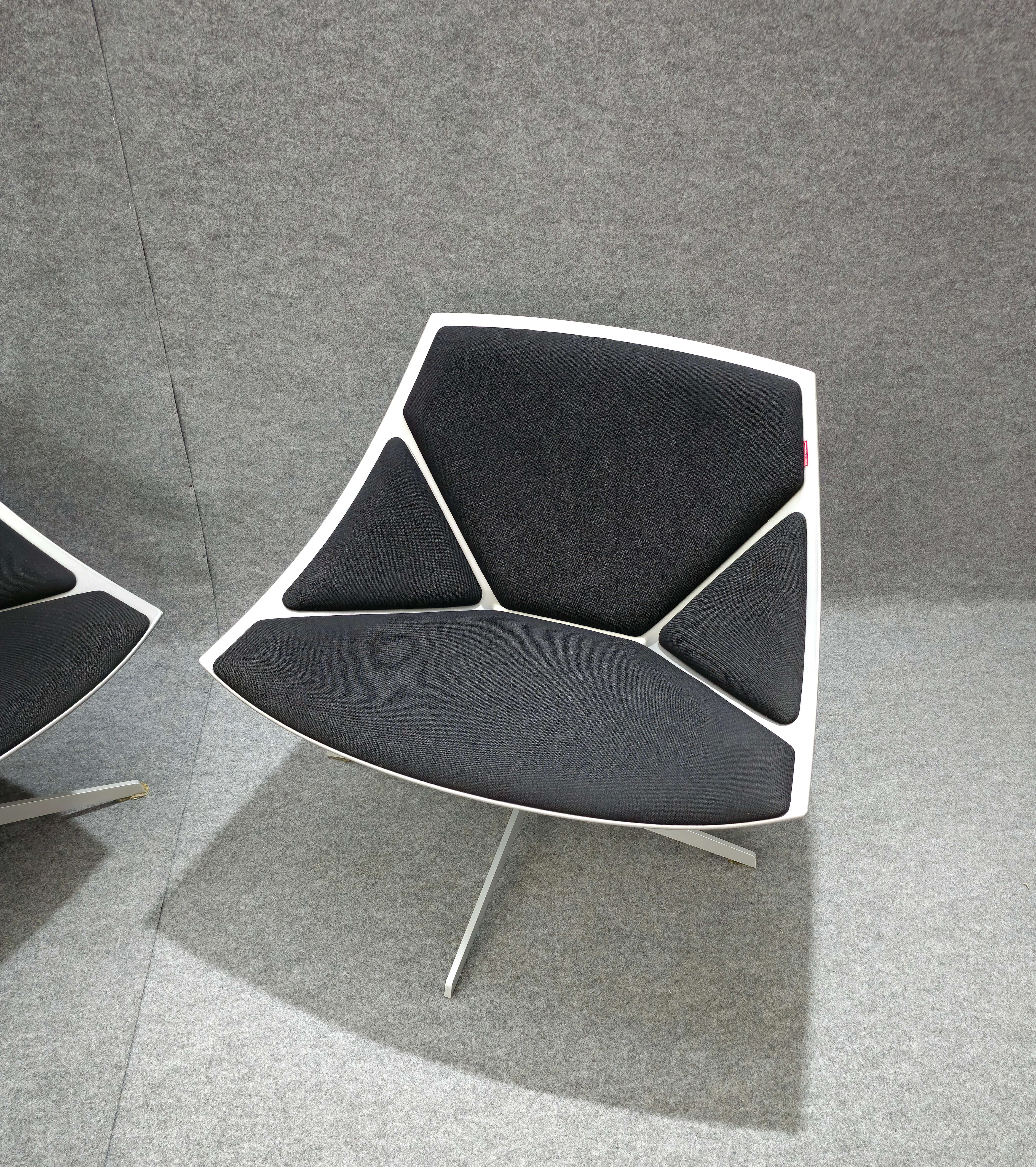 Jehs & Laub for Fritz Hansen Swivel Chair Modern Pair Denmark Design 2007 For Sale 10