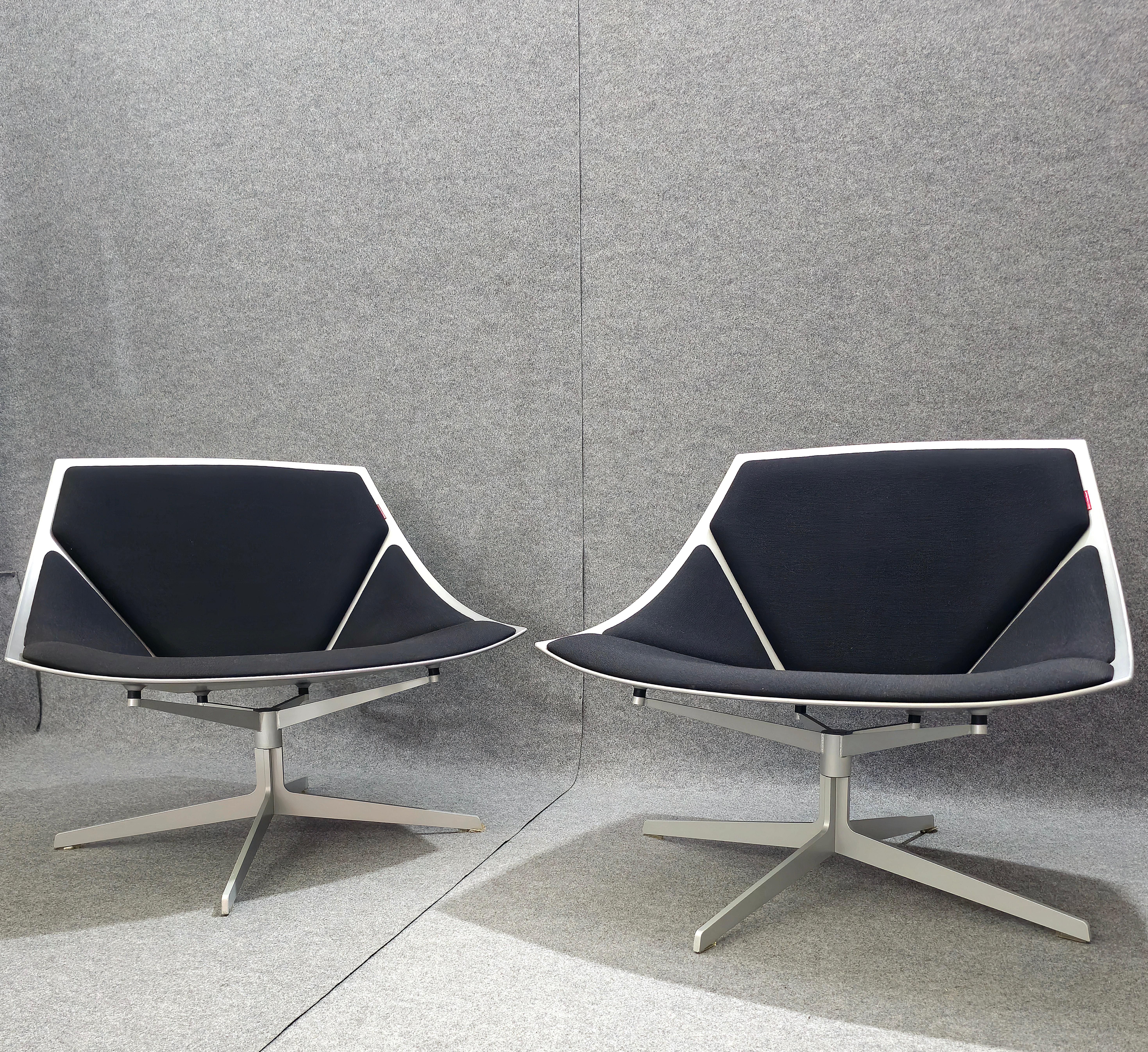 Paire de chaises pivotantes Jehs & Laub pour Fritz Hansen, design danois, 2007 en vente 11