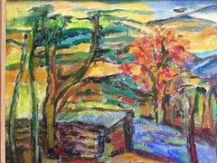 Vibrant Landscape With Mountain Stream