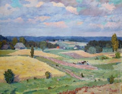 Latvian fields  Oil on canvas, 68x88 cm