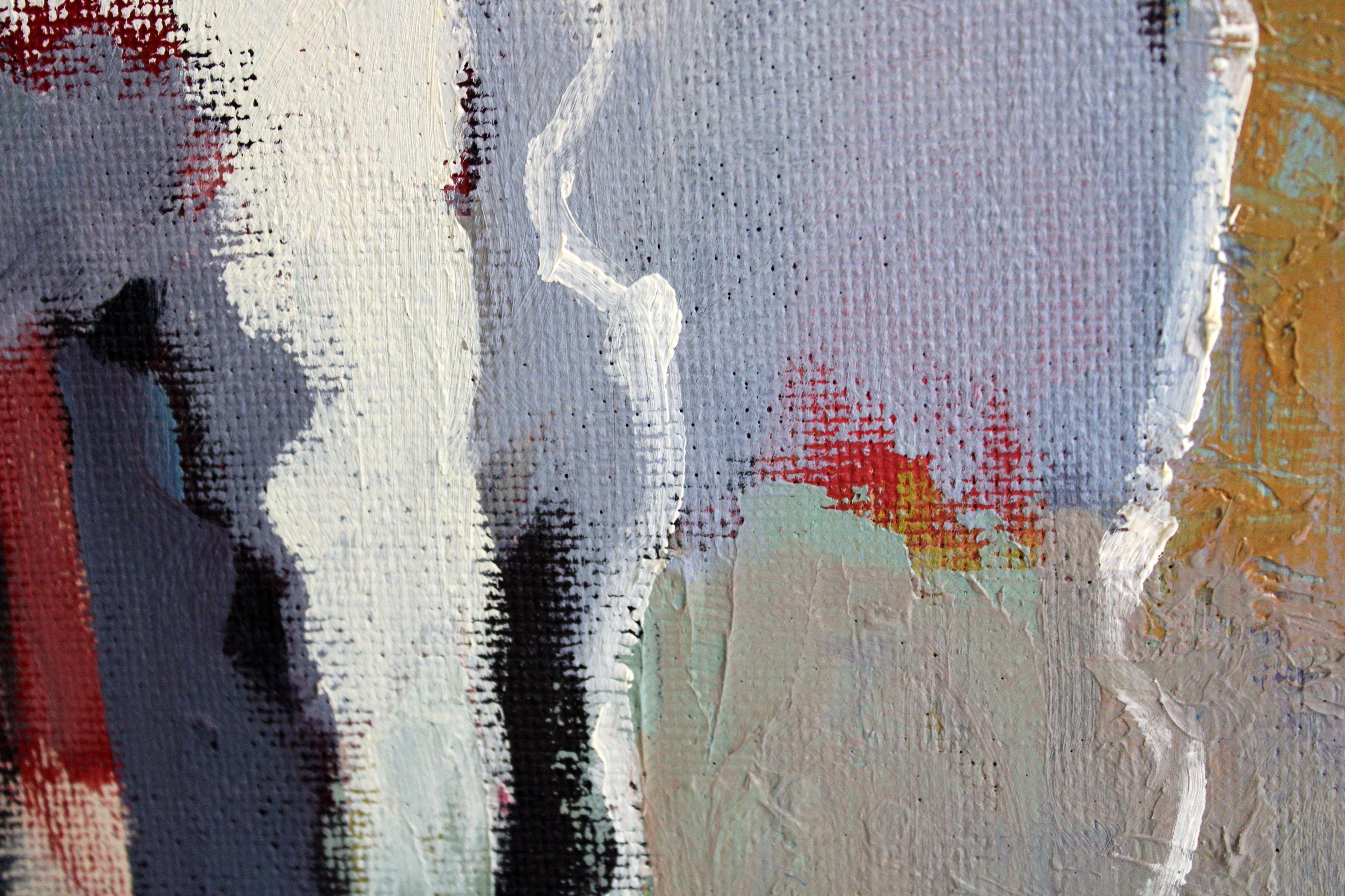Folksong. 2001, oil on cardboard, 92, 5 x 57, 5 cm For Sale 5