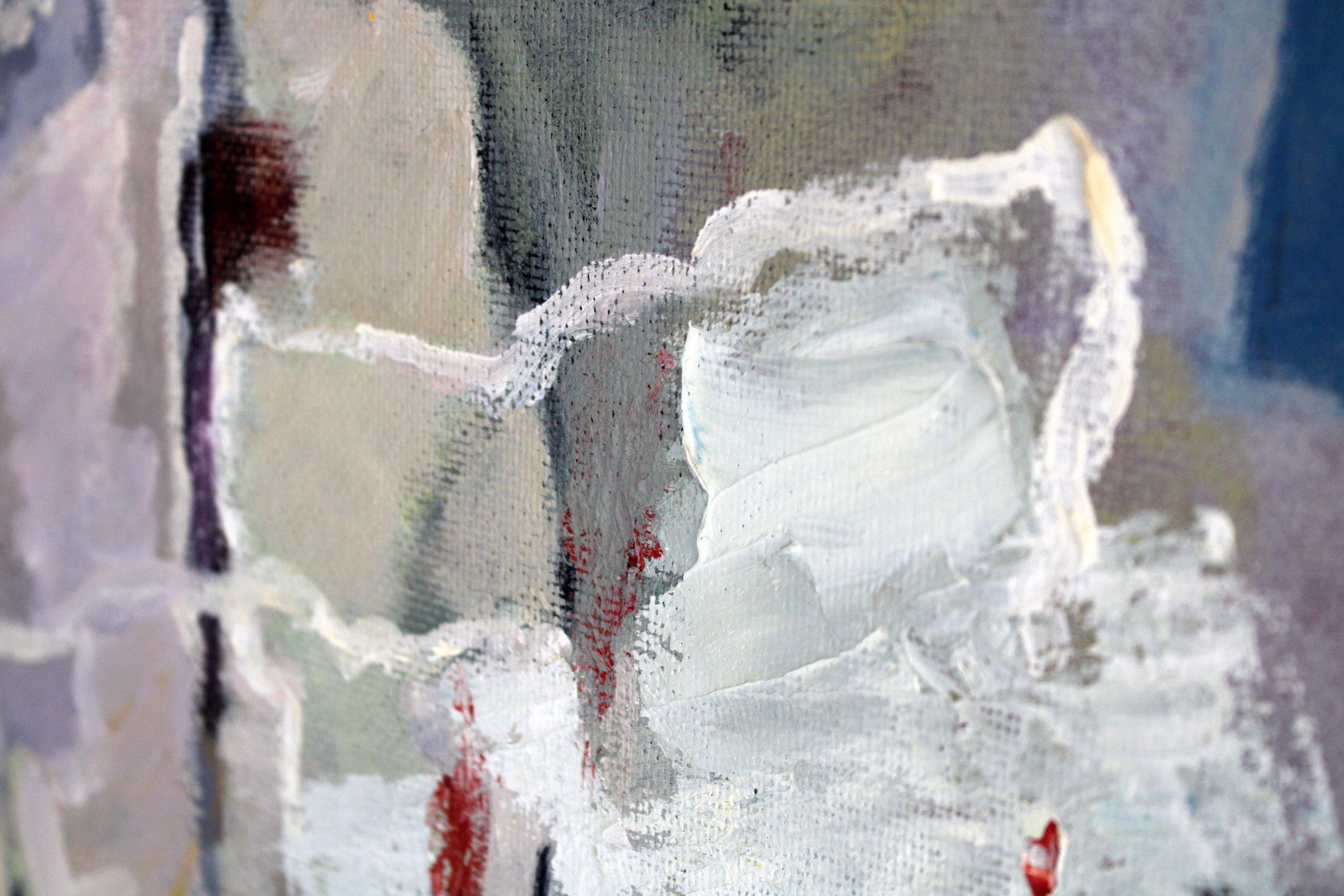 Folksong. 2001, oil on cardboard, 92, 5 x 57, 5 cm For Sale 3
