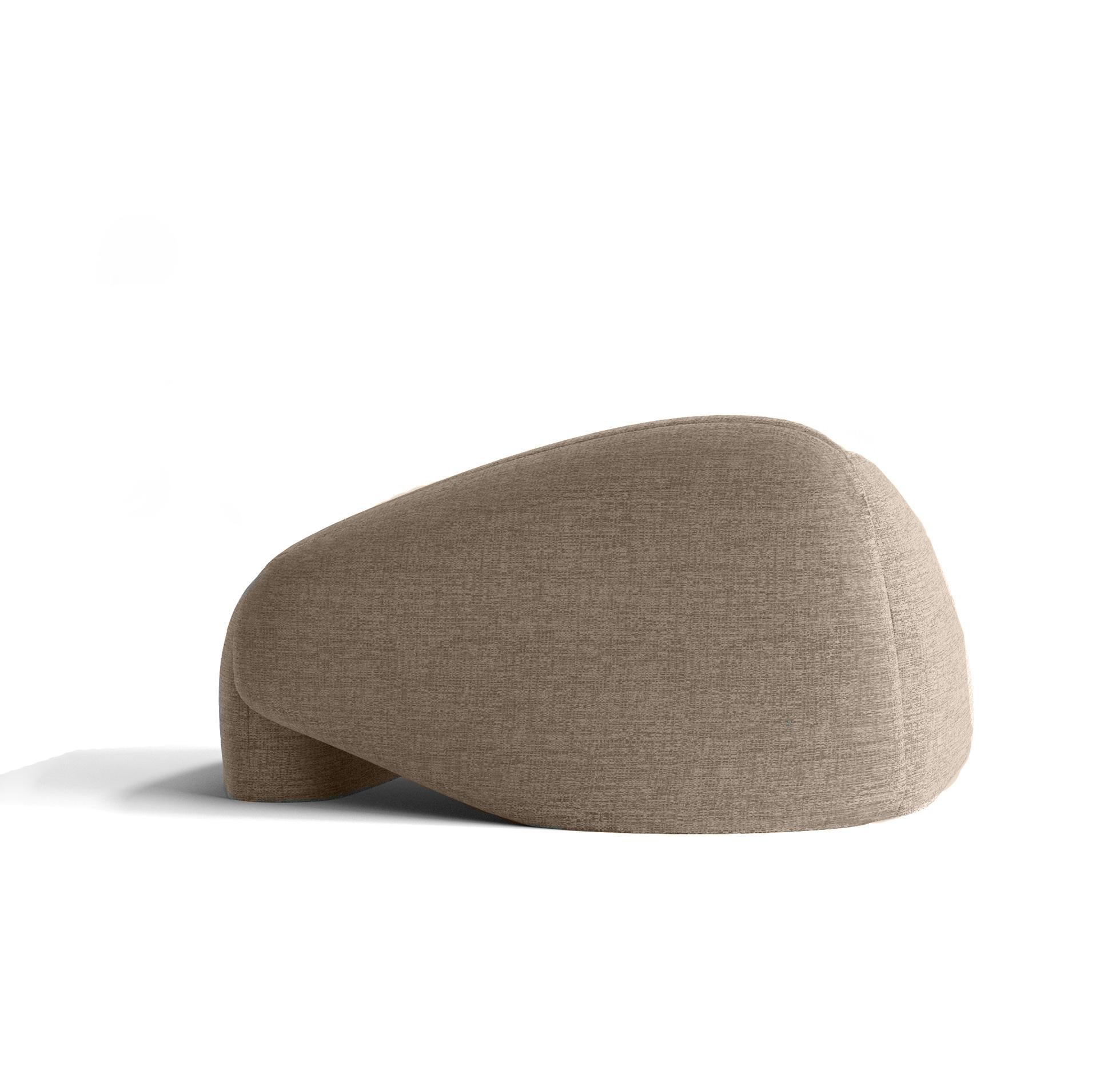 Post-Modern Jell Armchair in Beige Fabric by Alter Ego Studio For Sale