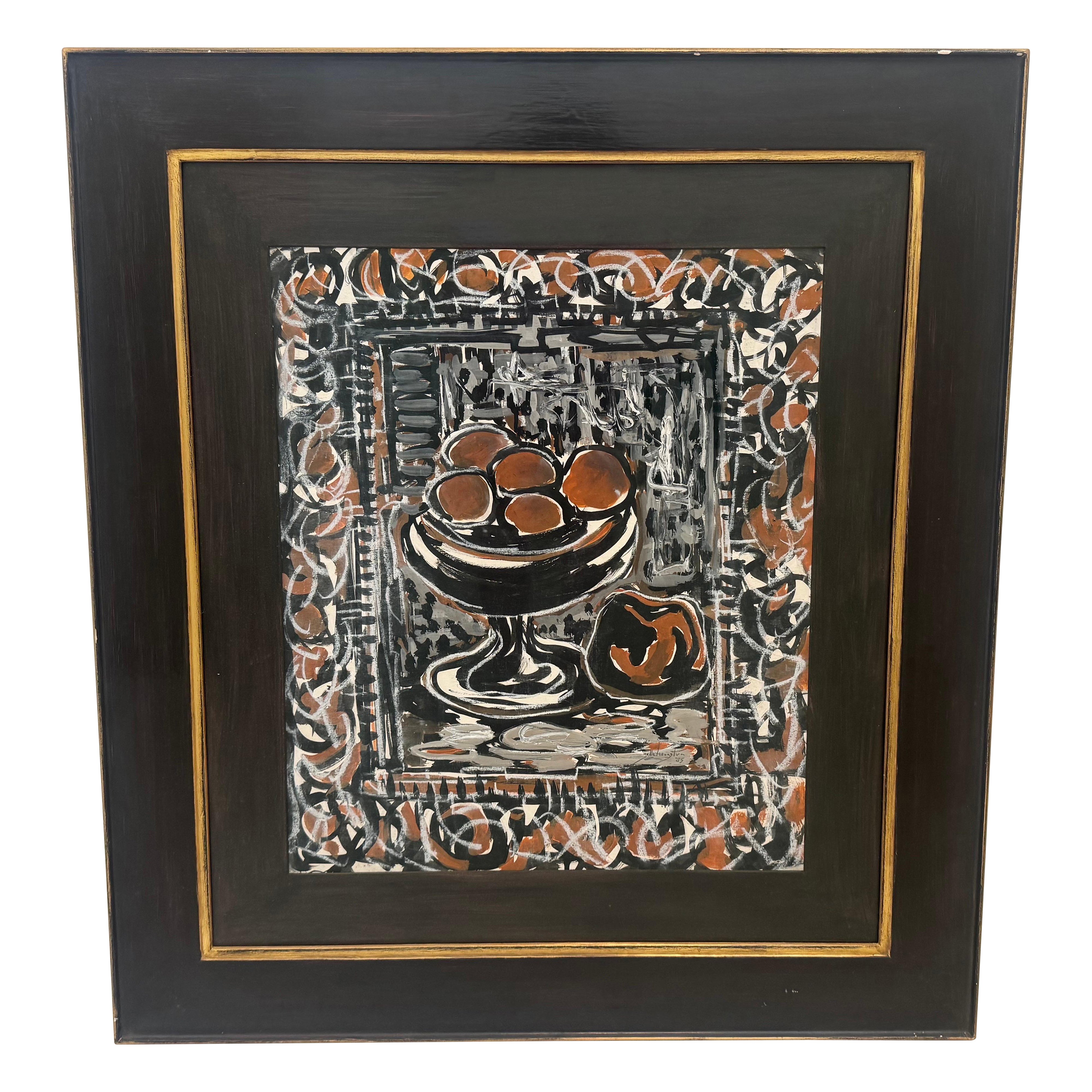 Jelle Hoogstra Stillleben-Gemälde, Niederlande, 1985 im Angebot