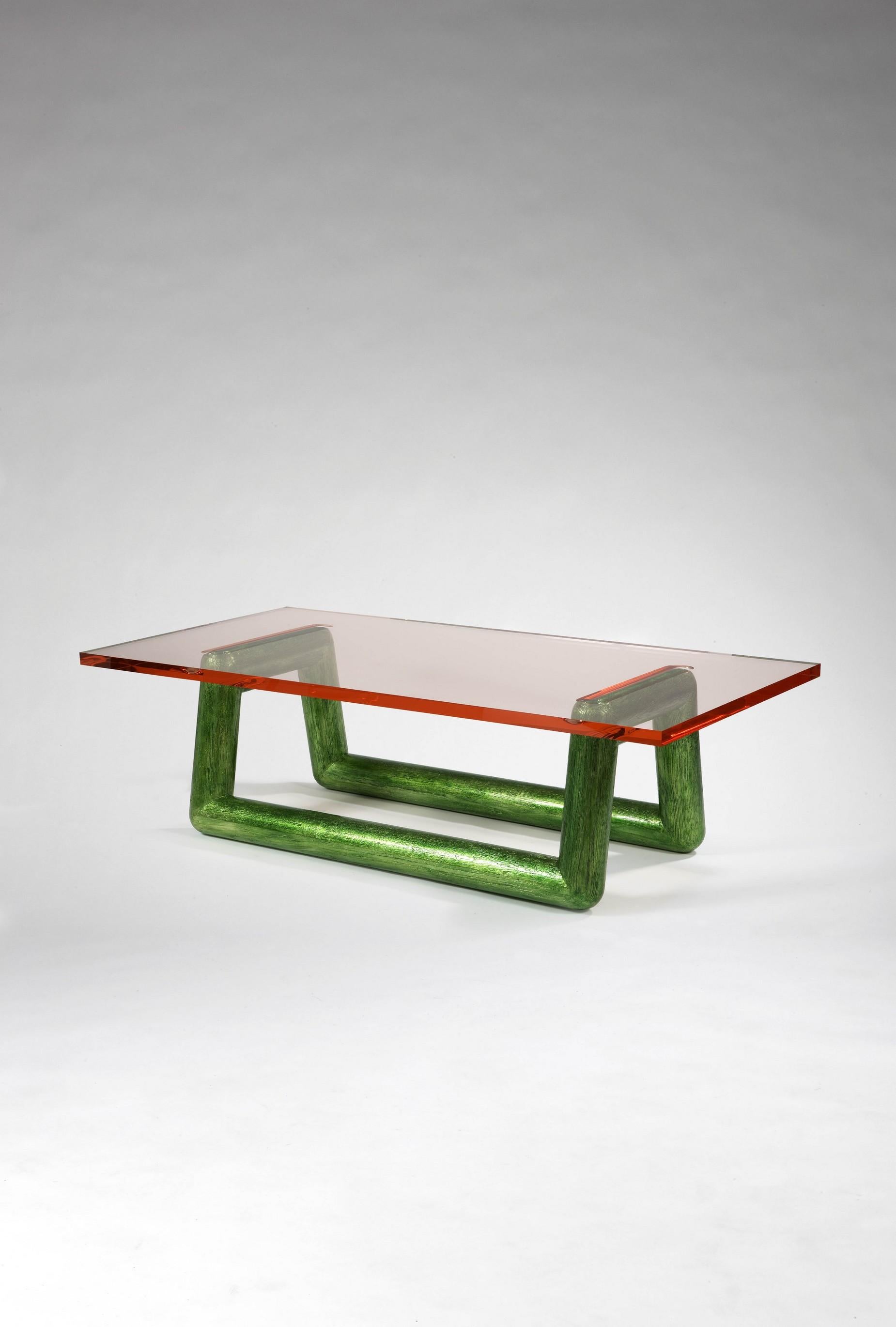table basse en acrylique