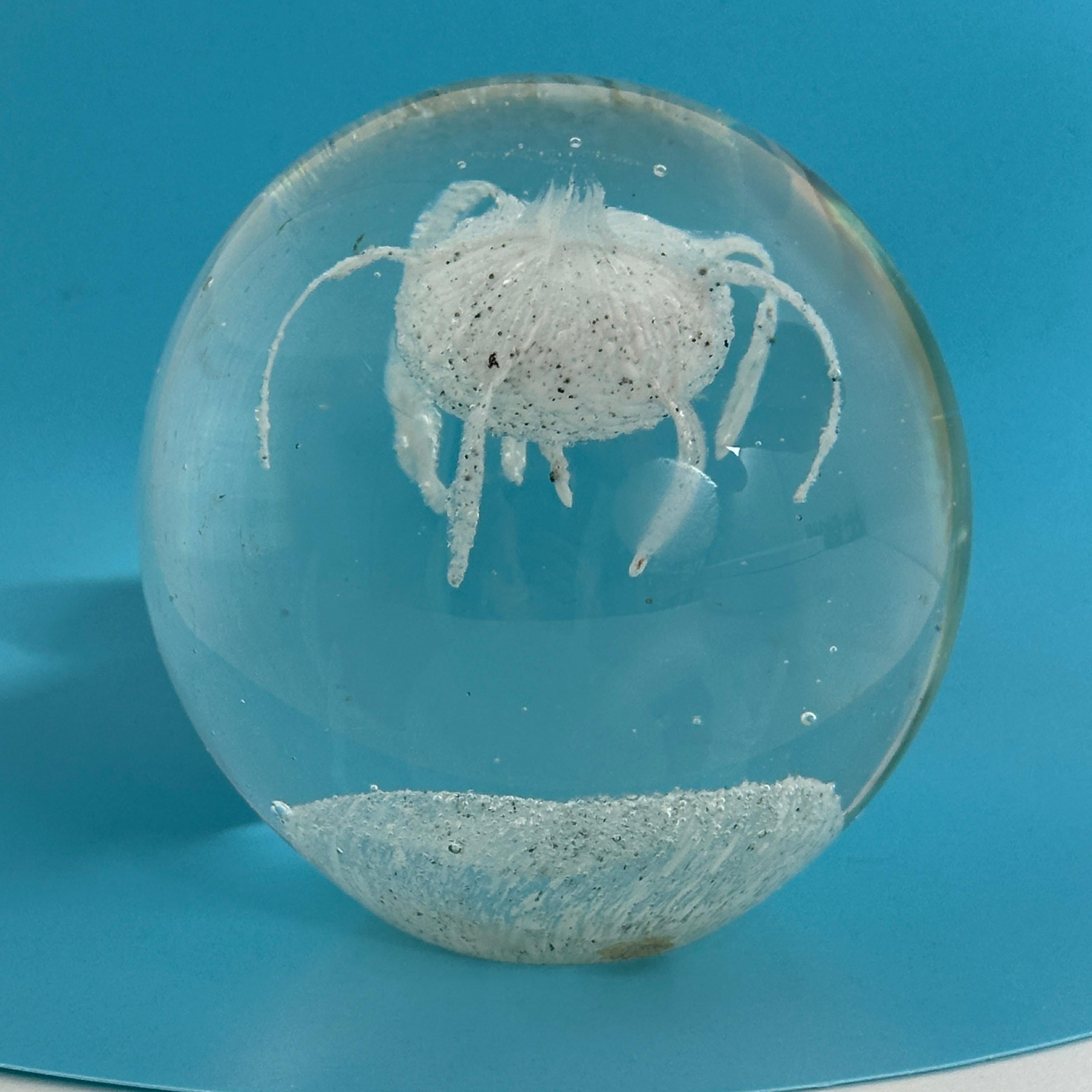 Presse-papiers en verre de Murano moderne du milieu du siècle, Italie des années 1980 en vente 11