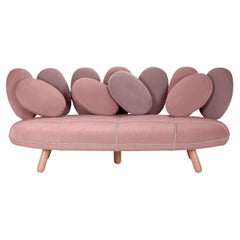 Jelly Pink 3-Seater Sofa By Simone Micheli by Adrenalina