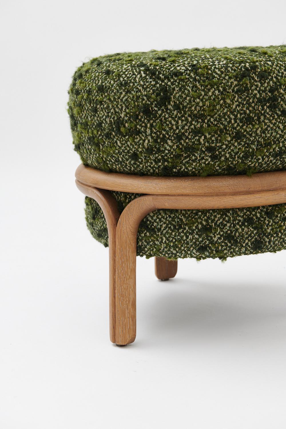 green jelly stool