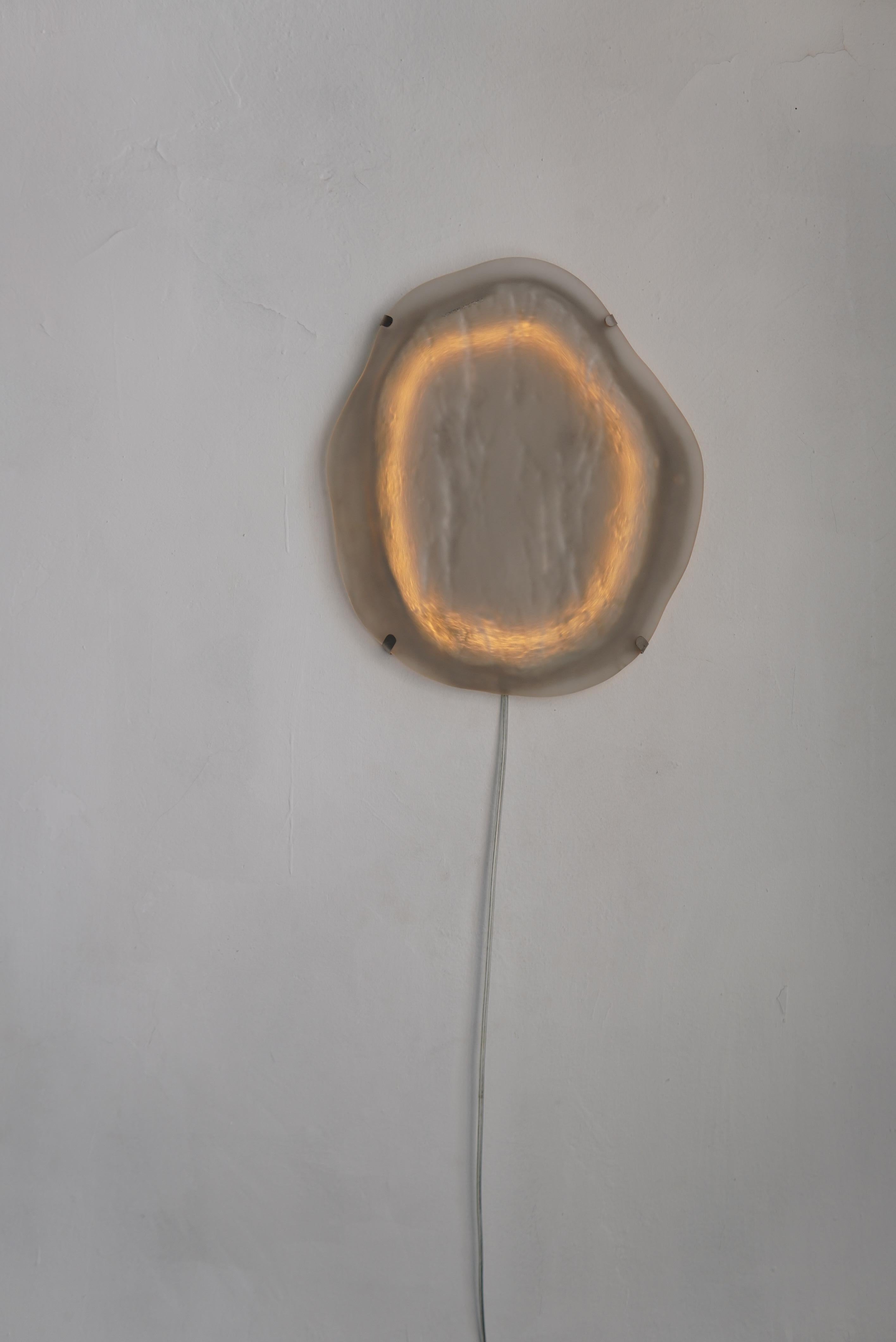 Lámpara de pared medusa bebé  de Vidrio Fresco en venta 4