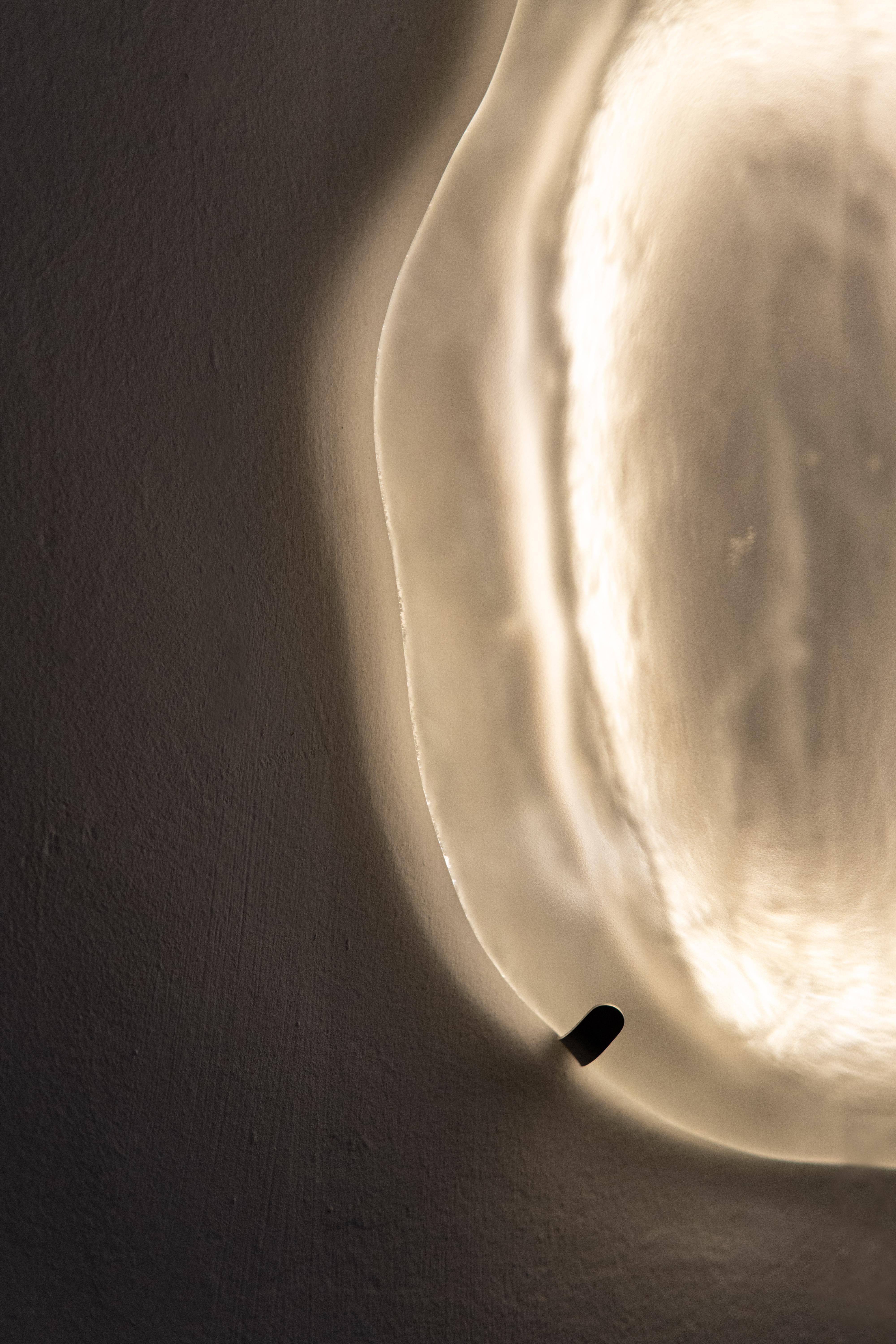 Lámpara de pared medusa bebé  de Vidrio Fresco Ruso en venta