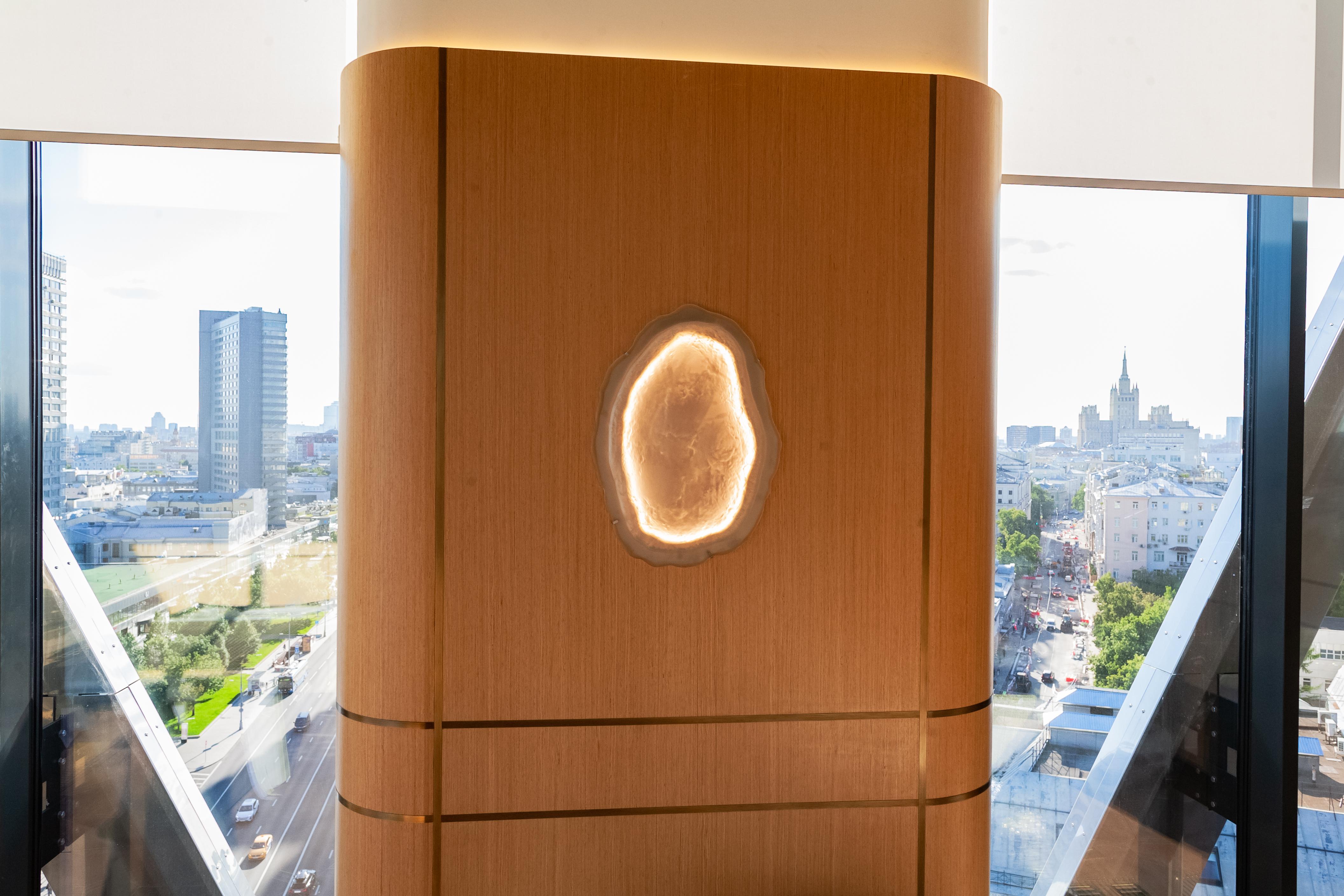 Russo Lampada da parete Jellyfish Cousin di Fresh Glass in vendita