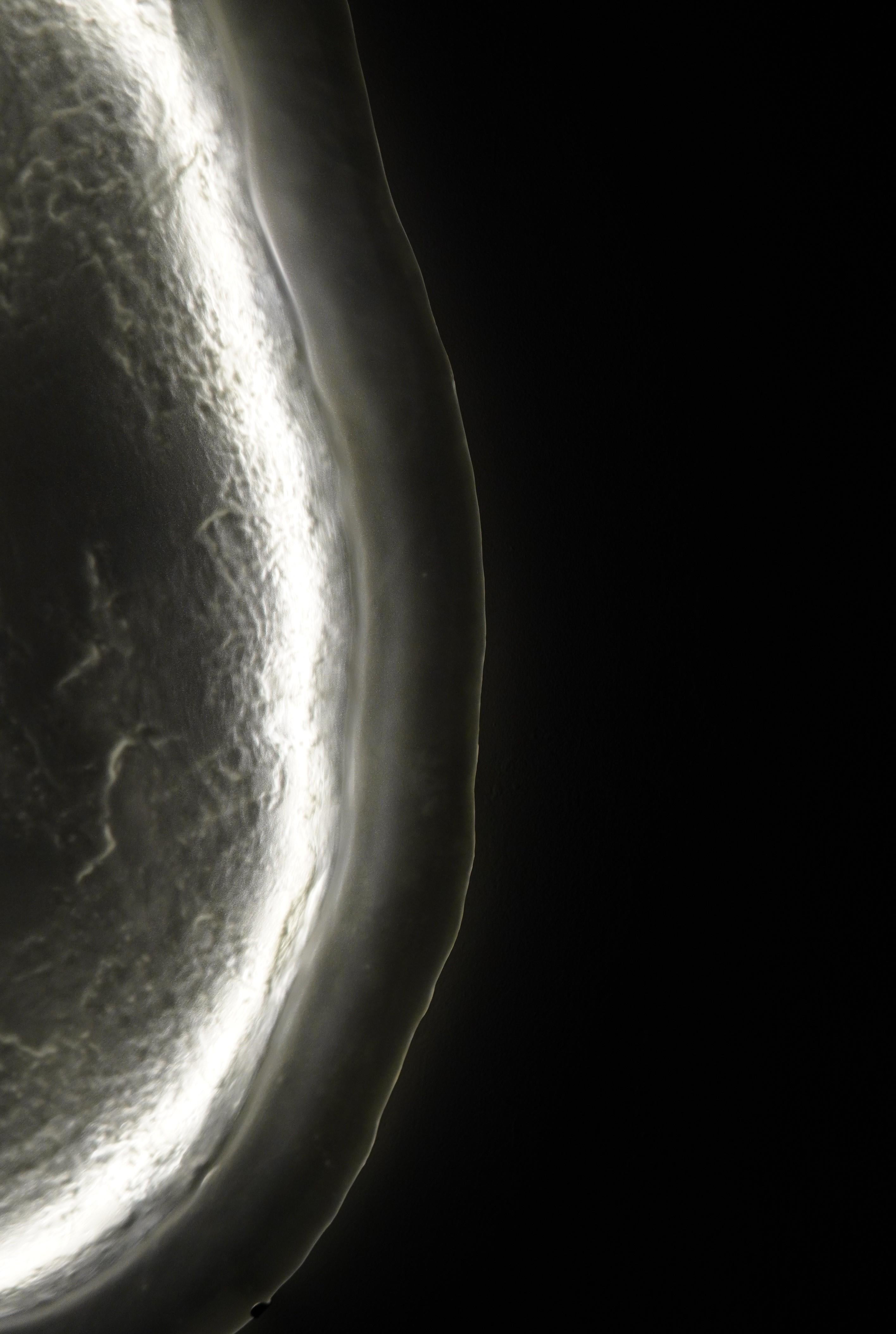 Lámpara de Pared Medusa Doble Hija  de Vidrio Fresco en venta 4