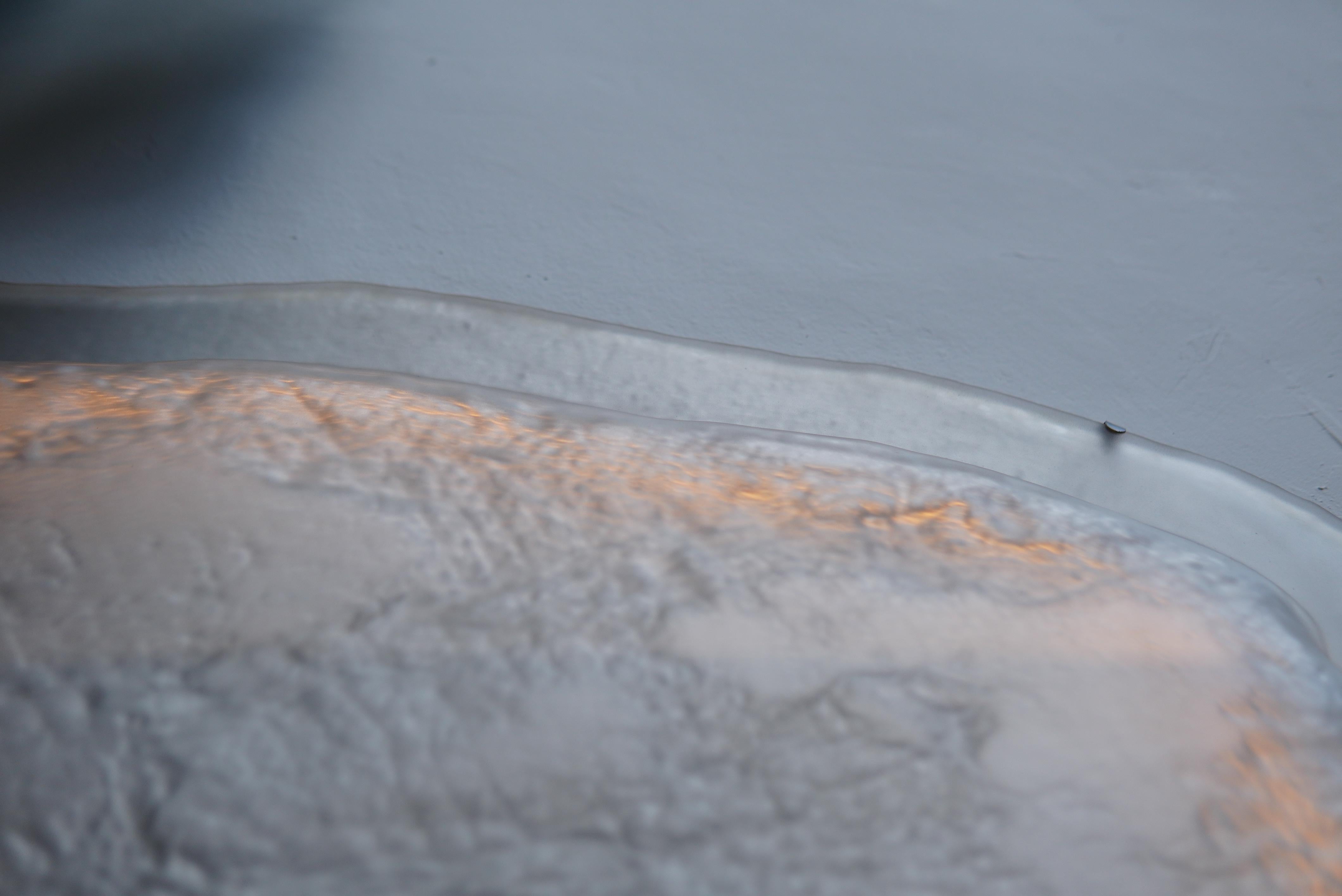 Lámpara de Pared Medusa Doble Hija  de Vidrio Fresco en venta 6