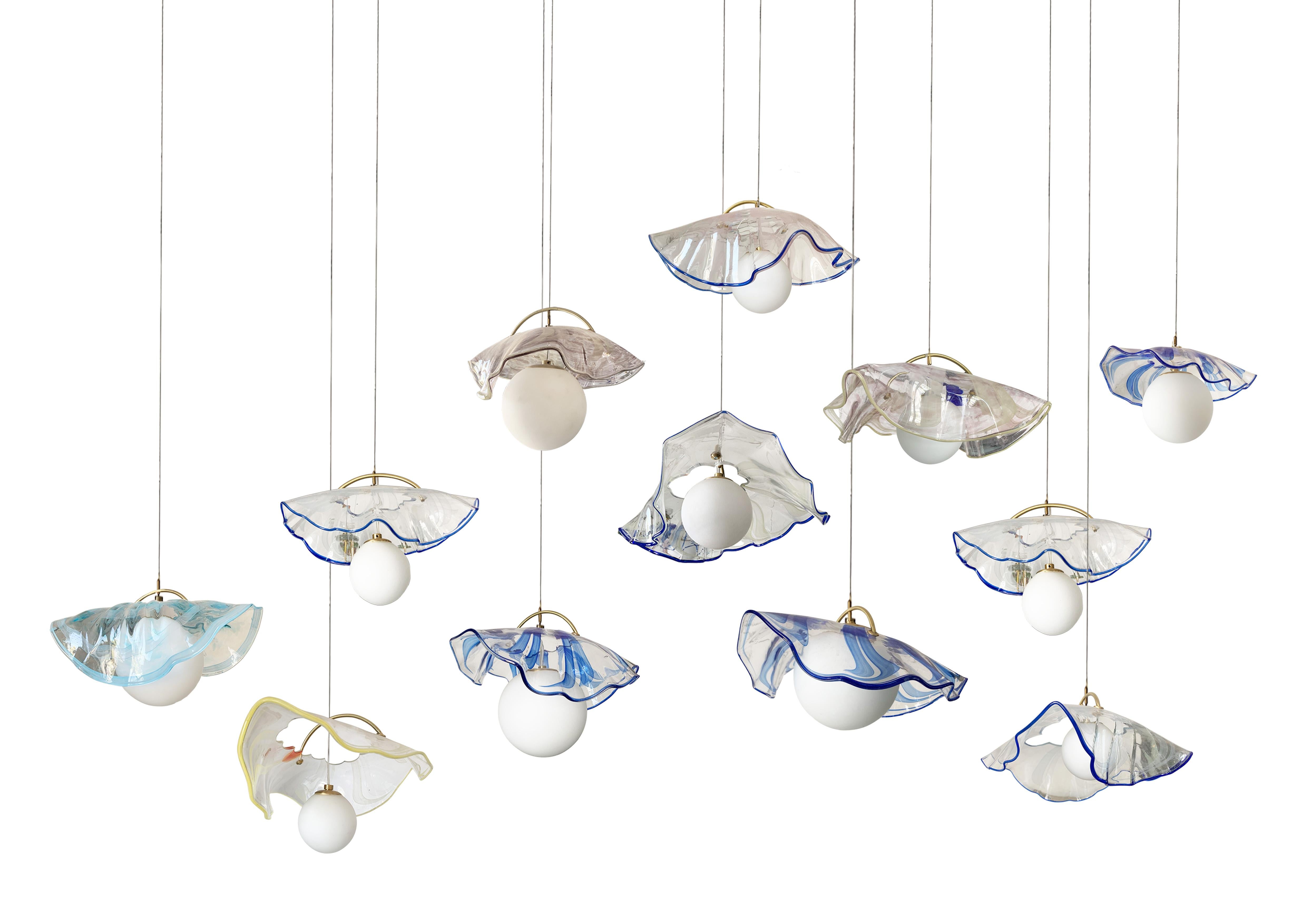Modern Jellyfish Pendant Lamp by Sema Topaloglu