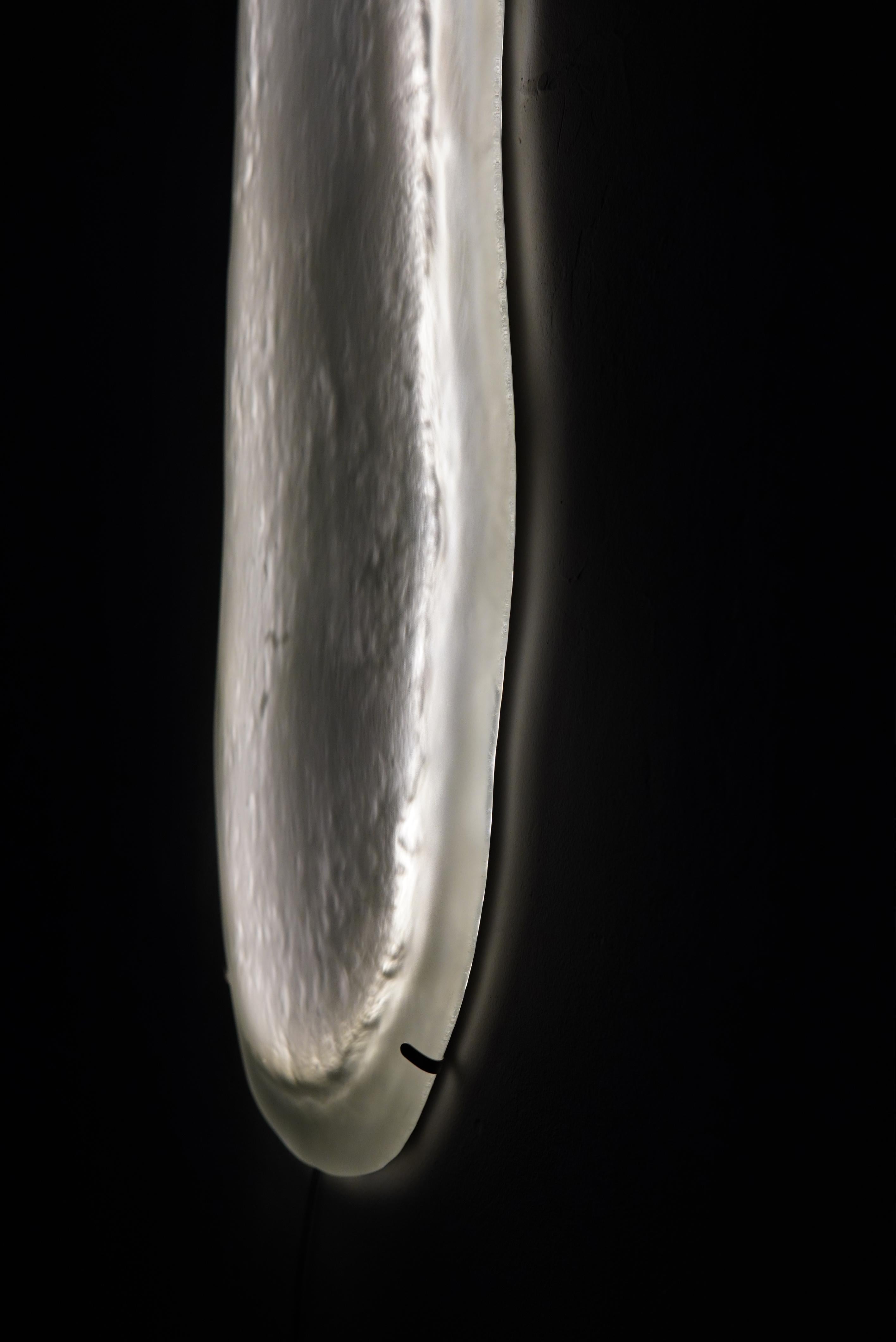 Jellyfish Sister Wall Lamp by Fresh Glass In New Condition For Sale In Geneve, CH