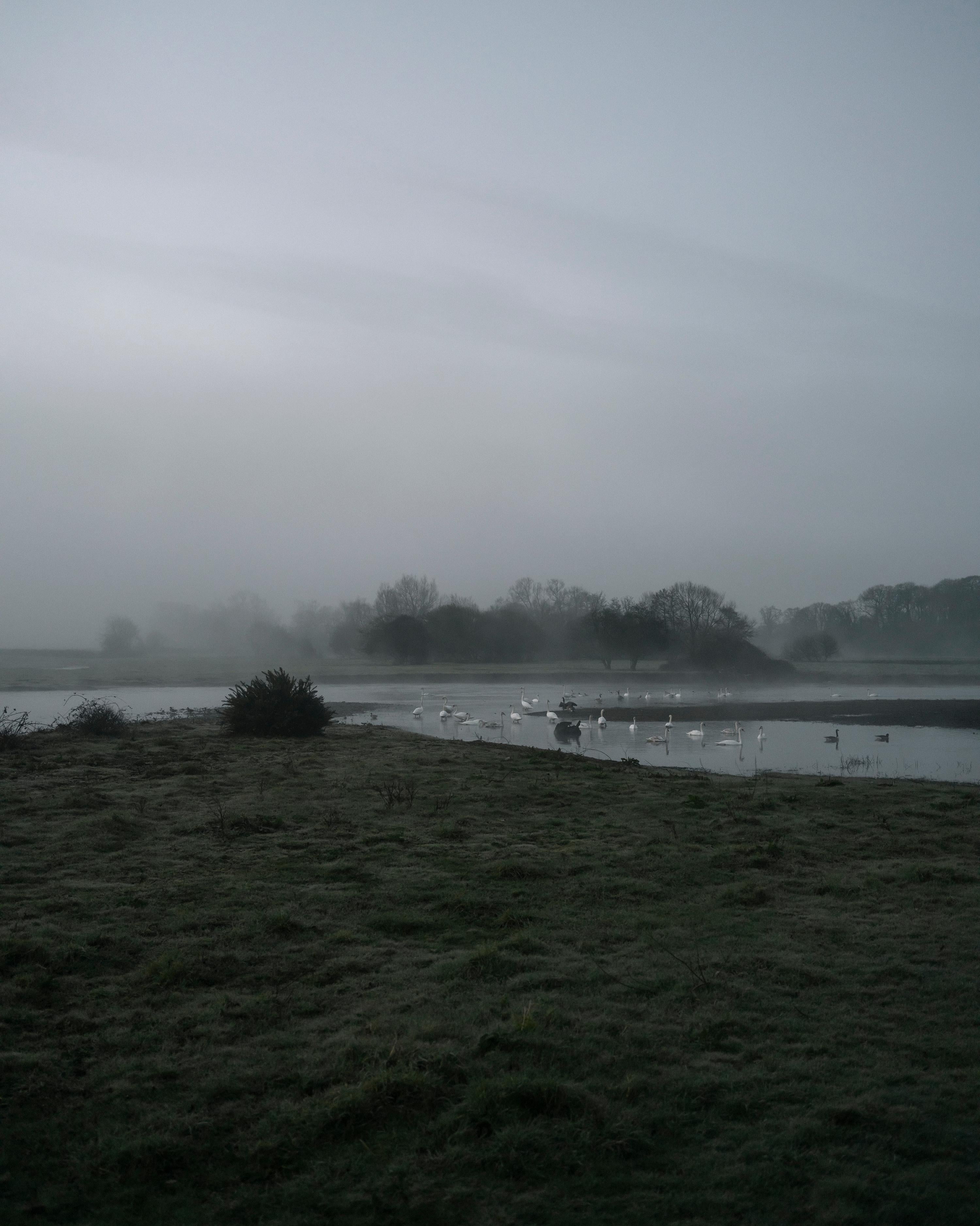 Jem Southam Landscape Photograph – 06:52:58 17 März 2022