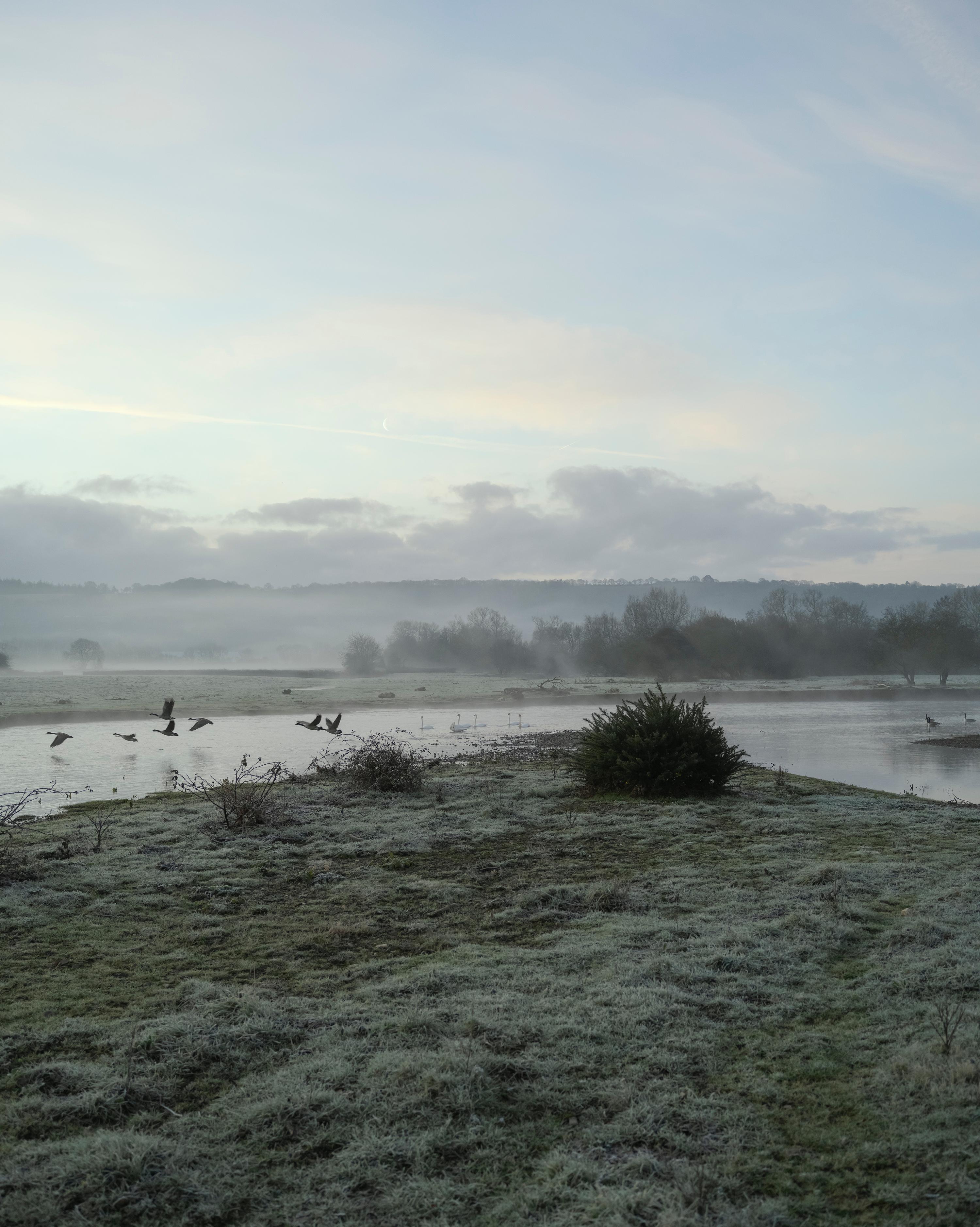 Jem Southam Landscape Photograph - 07:50:23 26 February 2022