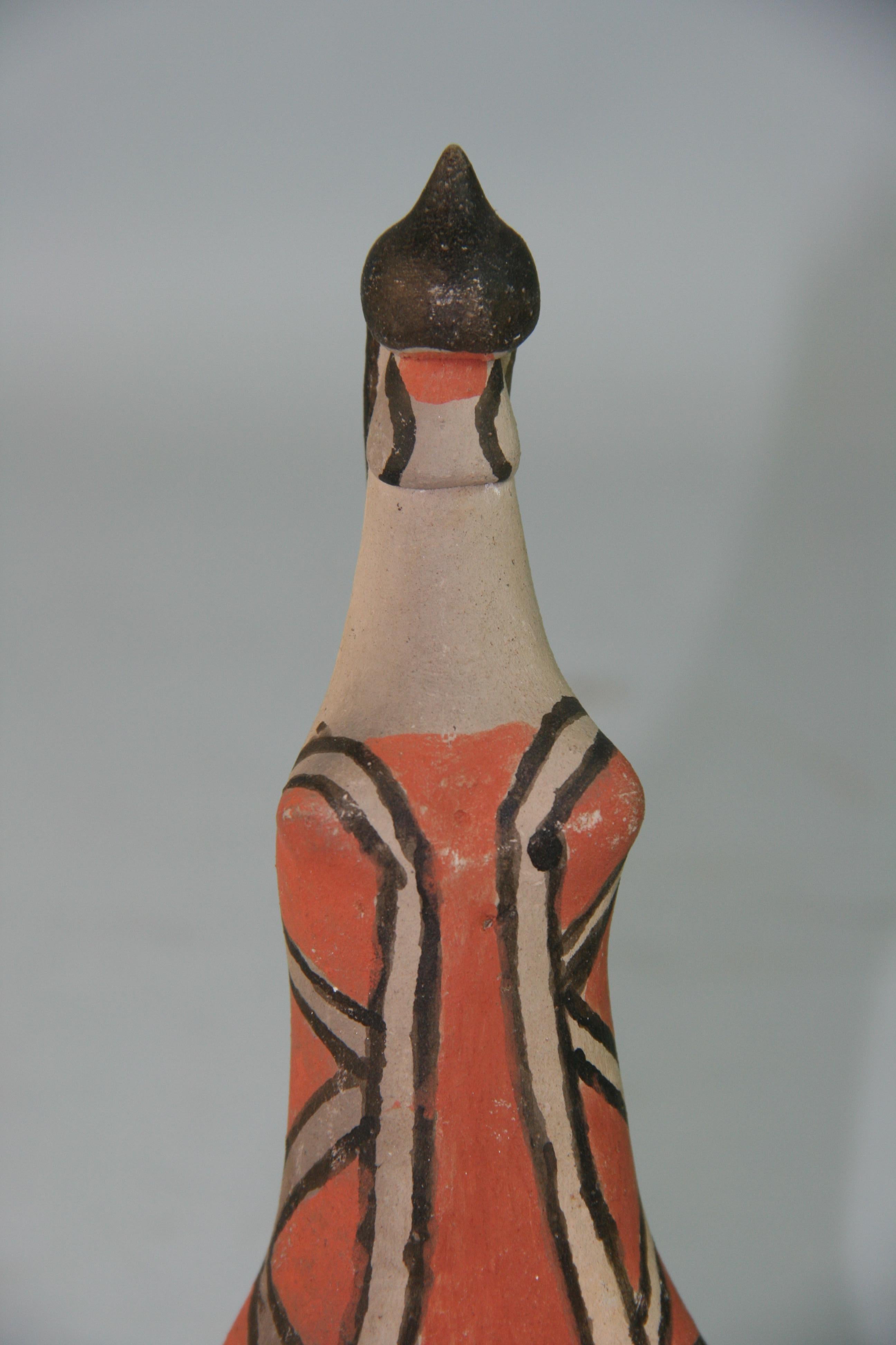 Jemez Pueblo Pottery Fertility Figure 1970's For Sale 4