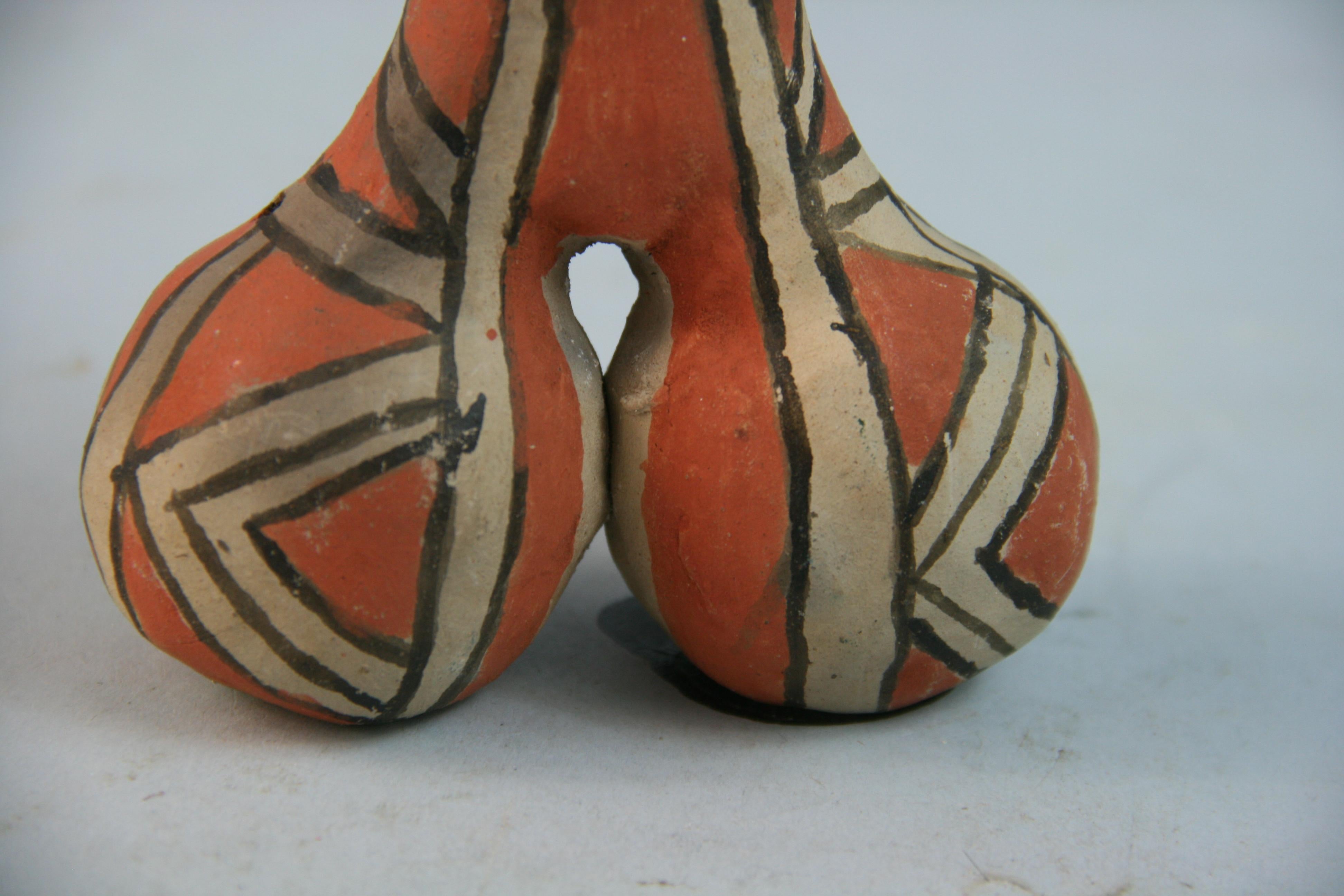 Jemez Pueblo Keramik Fertility-Figur 1970er Jahre im Angebot 4