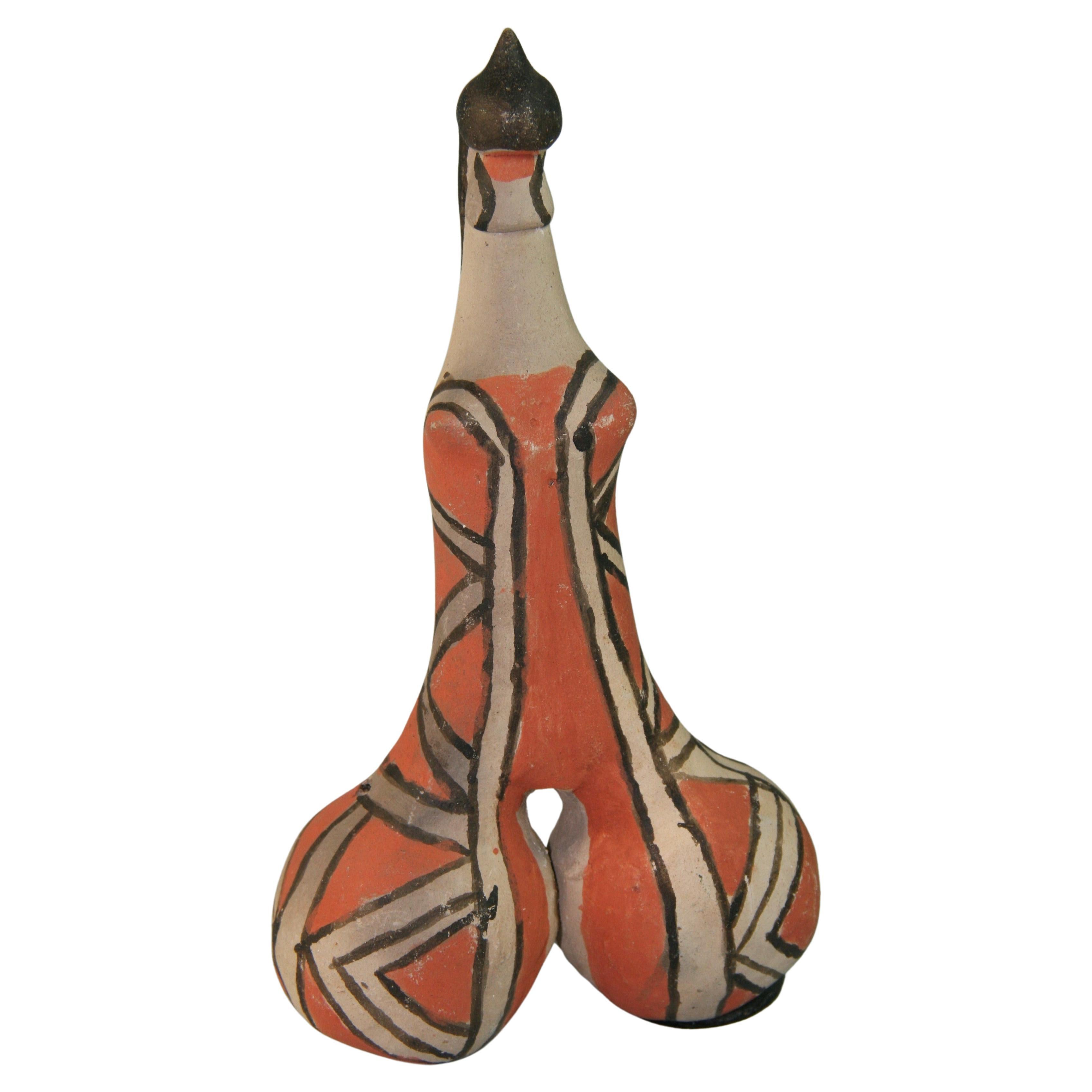 Jemez Pueblo Keramik Fertility-Figur 1970er Jahre im Angebot