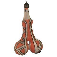 Jemez Pueblo Keramik Fertility-Figur 1970er Jahre