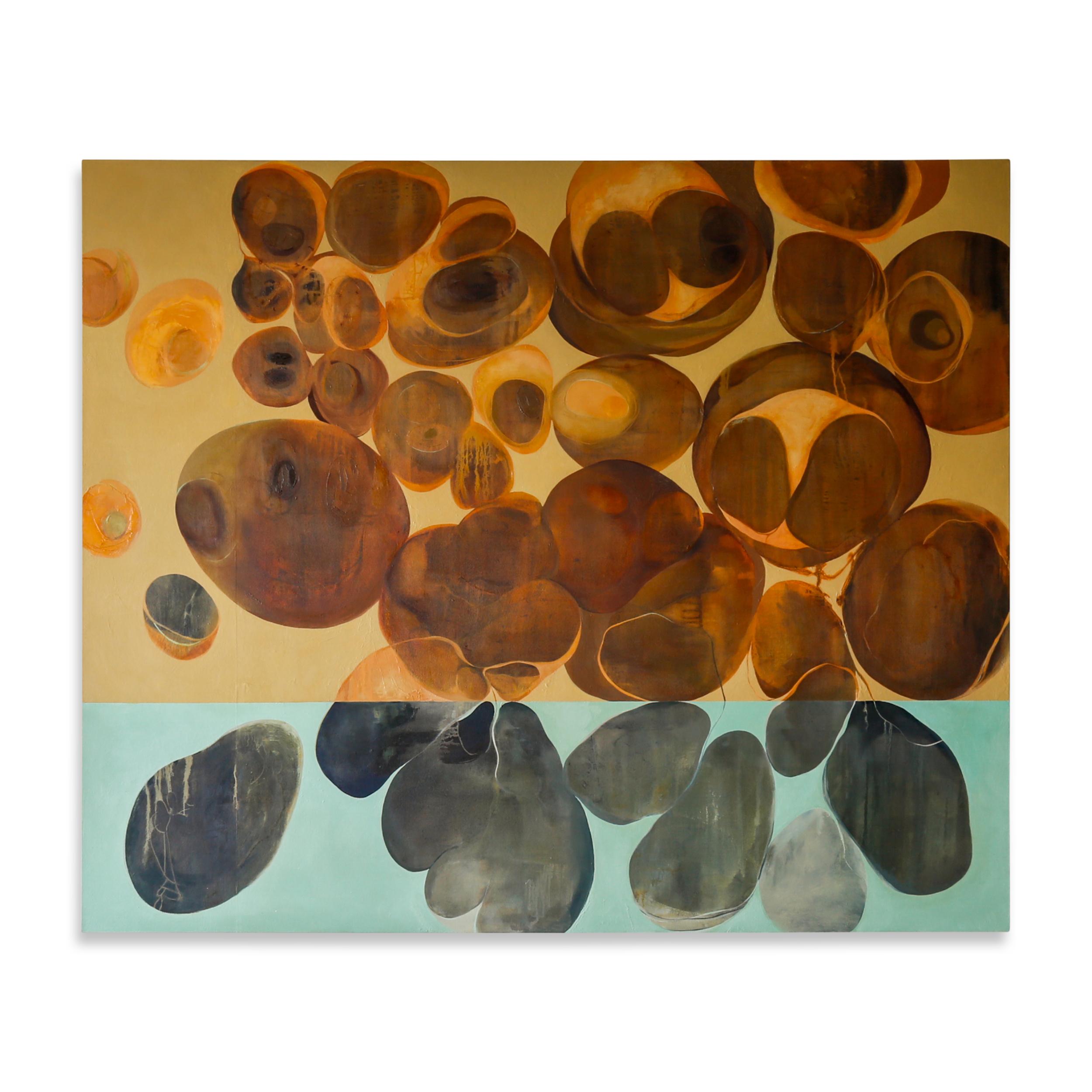 Jen Bradford Abstract Painting - BALLAST
