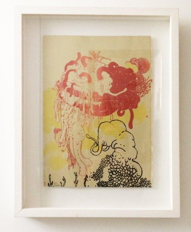 Jen Stark Untitled 2 Limited Edition 1/1 Screen Print
