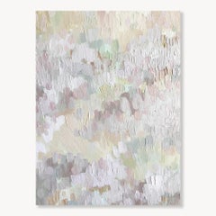 Afternoon Nap Under the Lilac Tree: Abstract Oil Painting, 2010s, New, 12x9