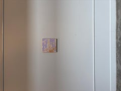 Coastline: Abstract Acrylic Painting, 2010s, New, 12x12