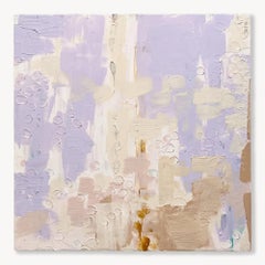 Coastline: Abstract Acrylic Painting, 2010s, New, 12x12