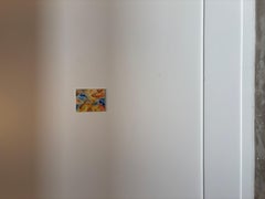 Iris: Abstract Oil Painting, 2010s, New, 10x8