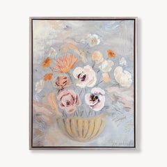 Marigold: Abstract Acrylic Painting, 2010s, New, 26x32