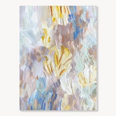 Streamer: Abstract Oil Painting, Framed, 2010s, New, 18x14