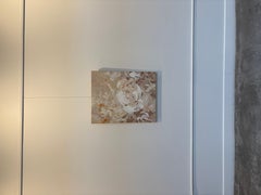 White Lily: Abstract Acrylic Painting, 2010s, New, 30x24