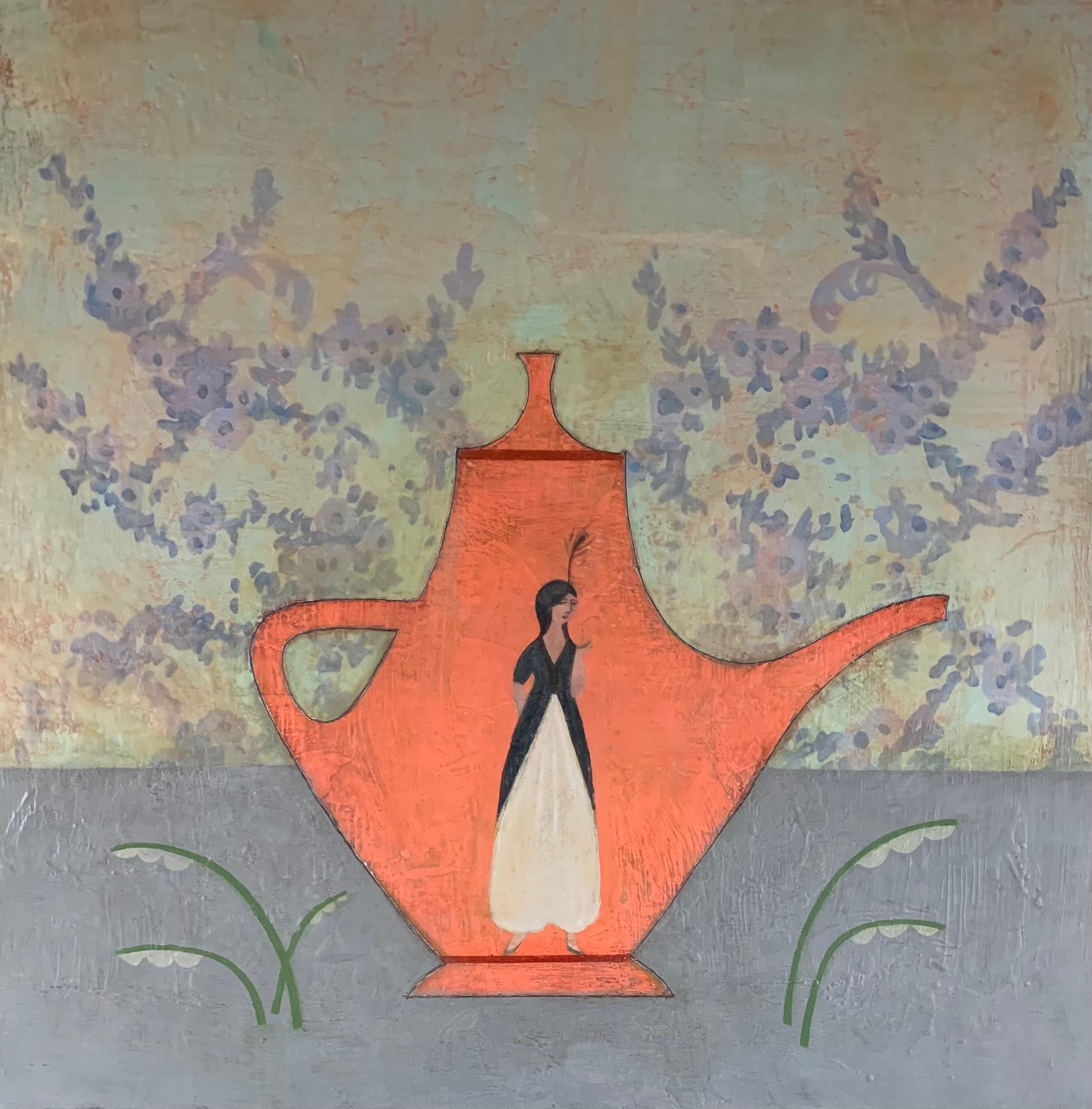 Figurative Painting di Jeni Stallings - Genio II