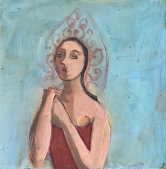 Signora in rosso