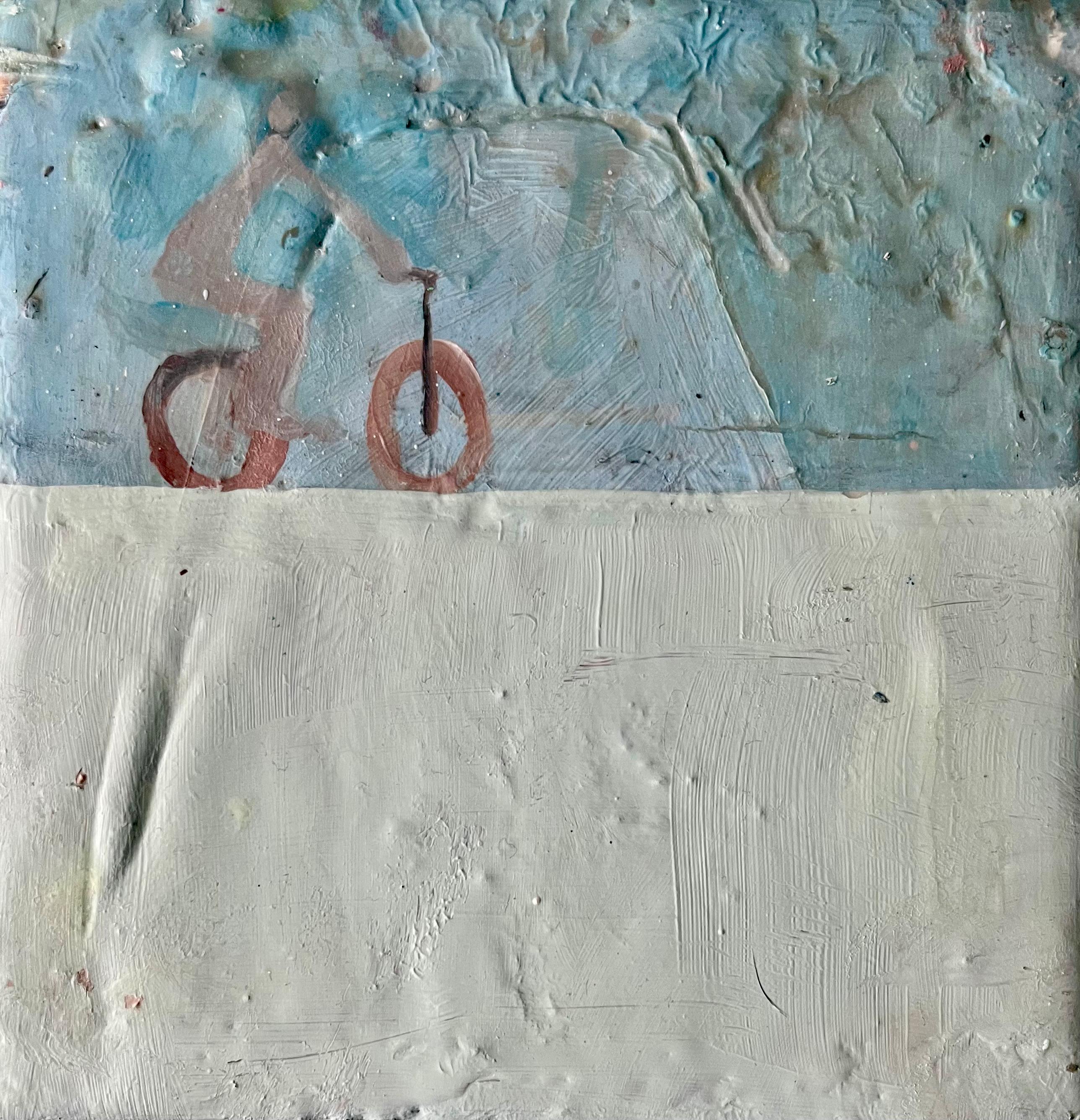 Desnudo en bicicleta