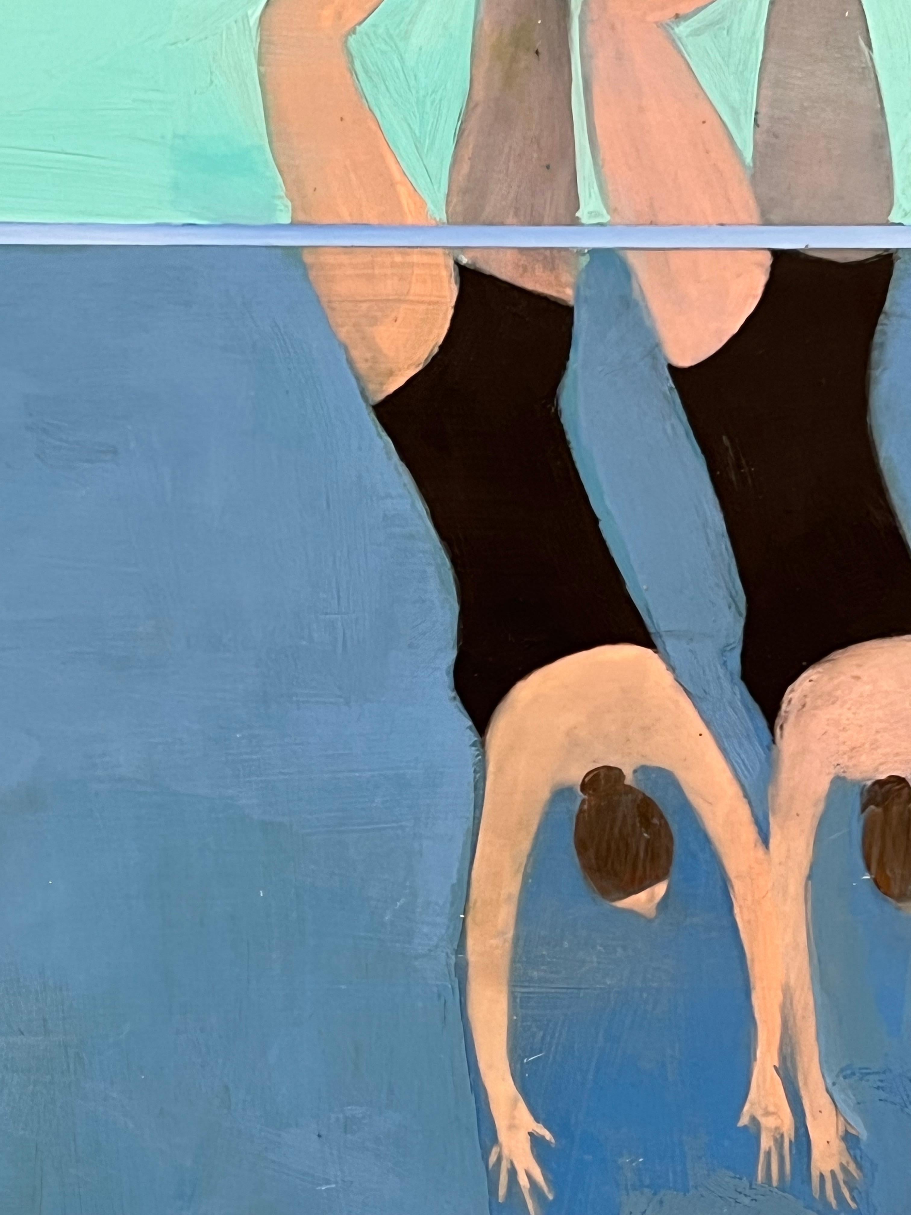 Water Ballet - Pop Art Painting by Jeni Stallings