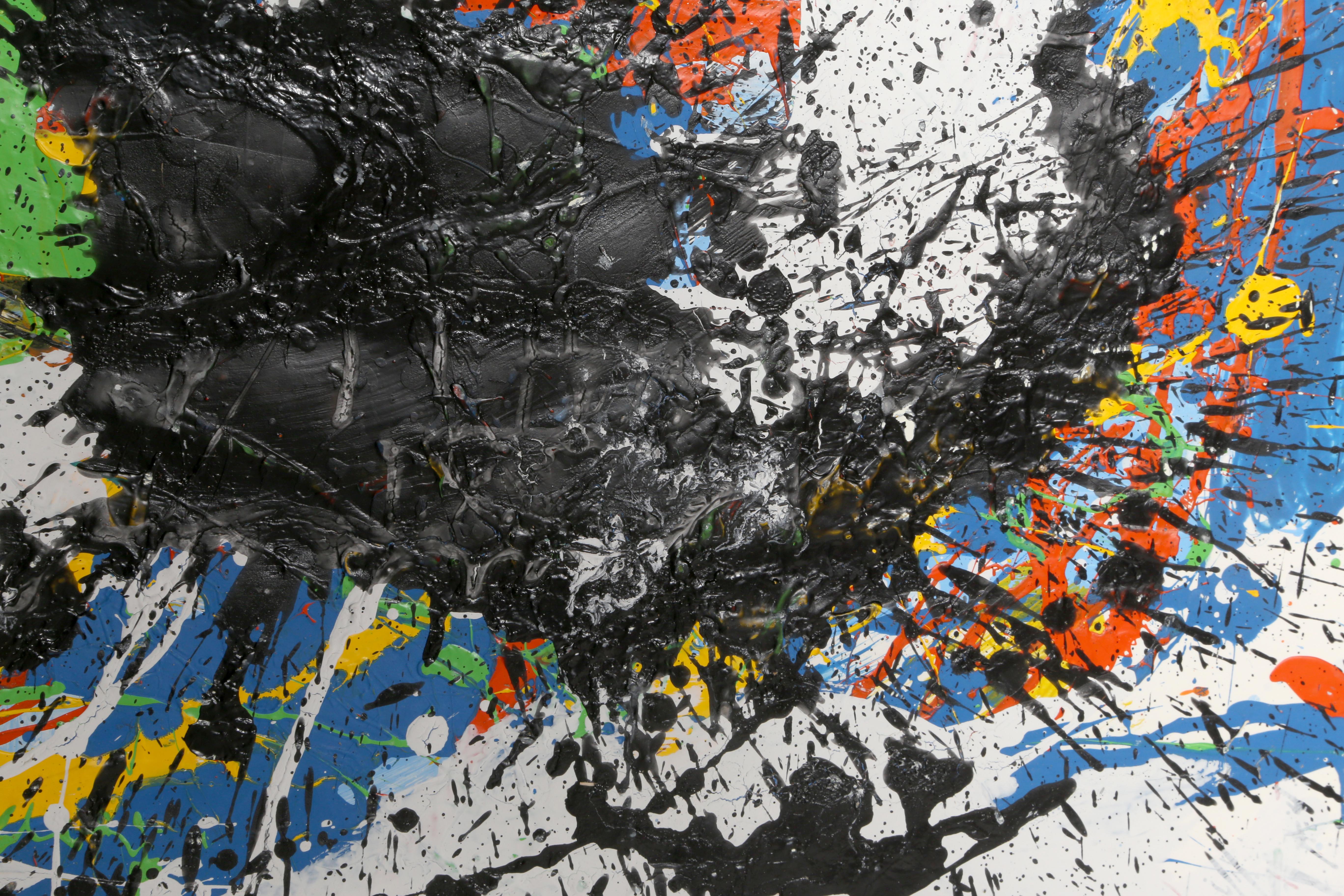 Composition abstraite II, peinture de Jenik Cook en vente 2