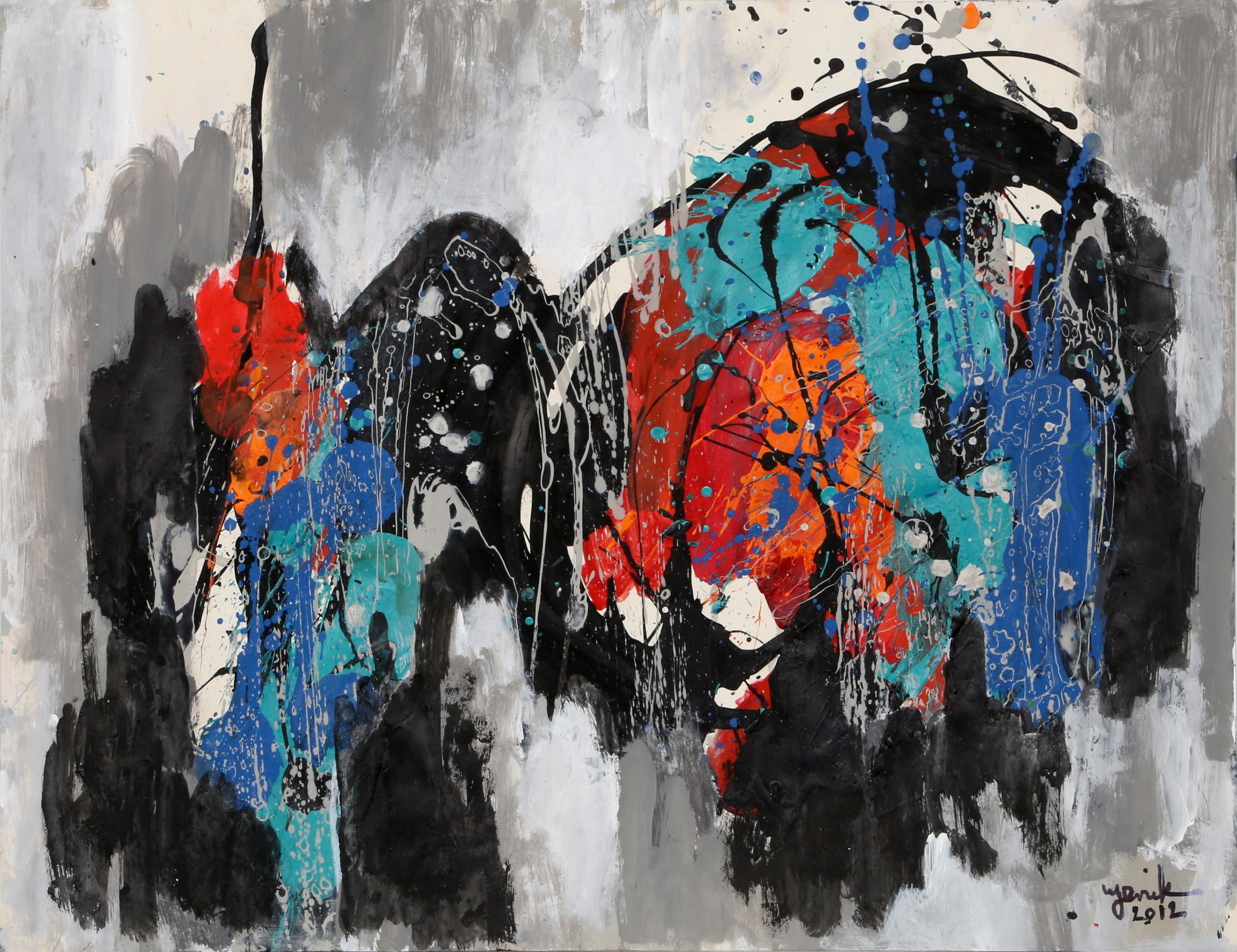 Abstract Composition XI, Painting by Jenik Cook