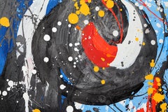Composición abstracta XVII, pintura de Jenik Cook