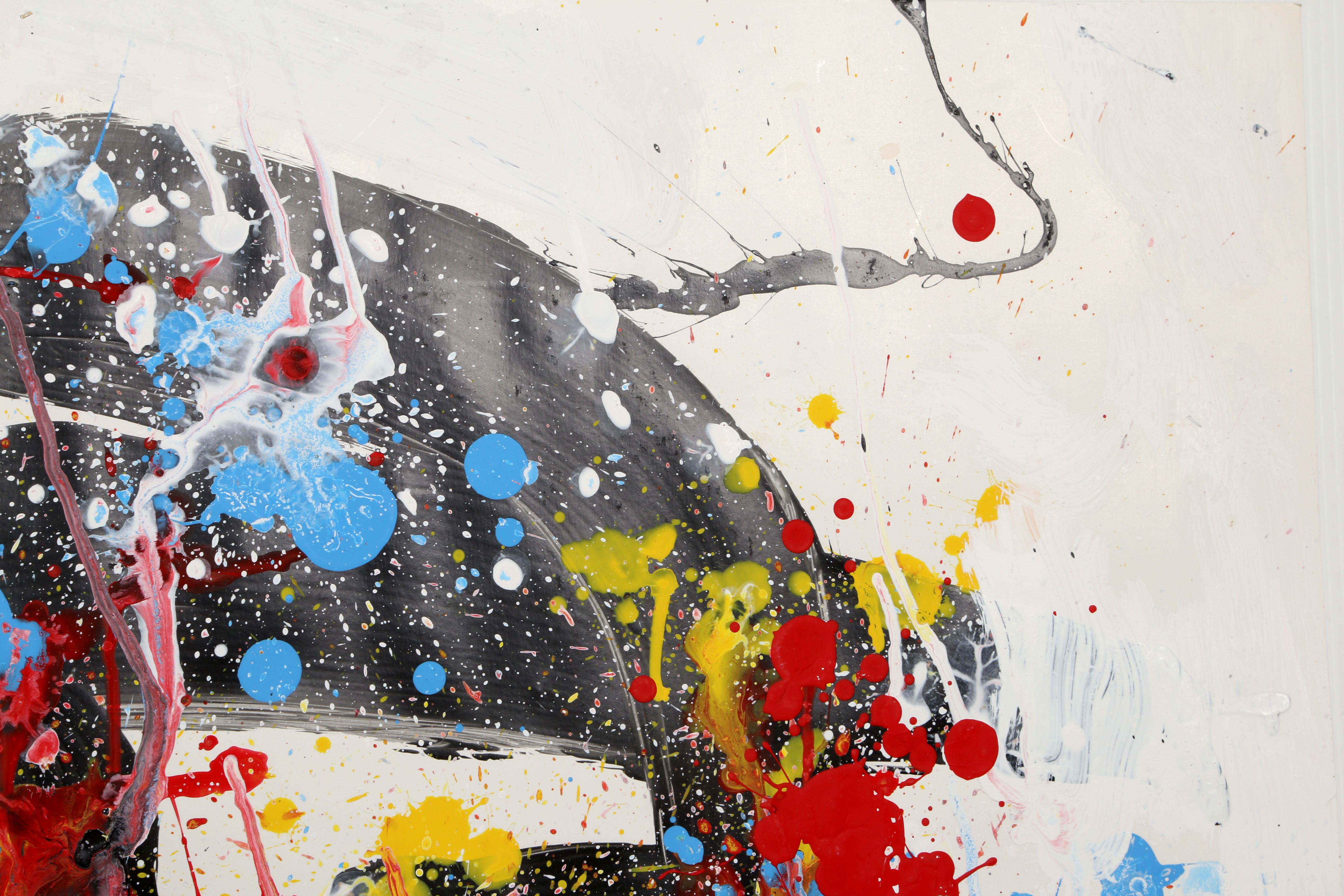 Composition abstraite XXIe, peinture de Jenik Cook en vente 3