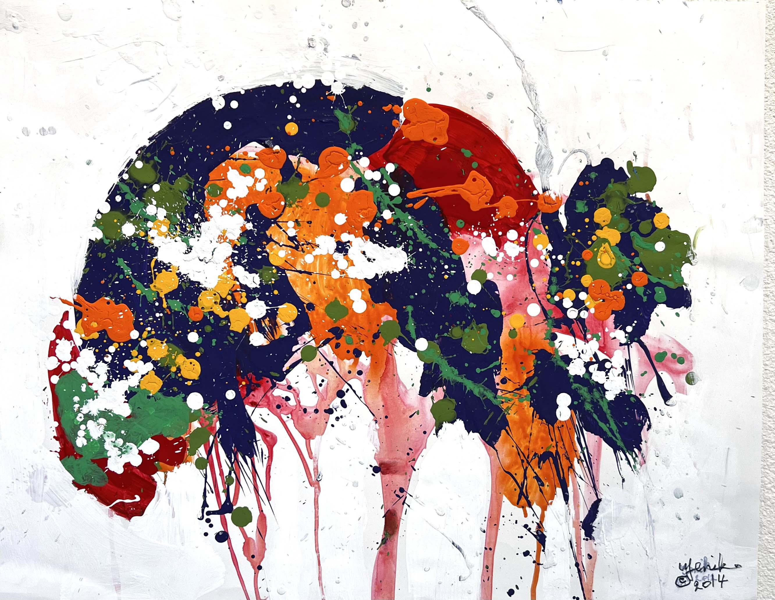 Abstract Painting Jenik Cook - Symphonie des couleurs